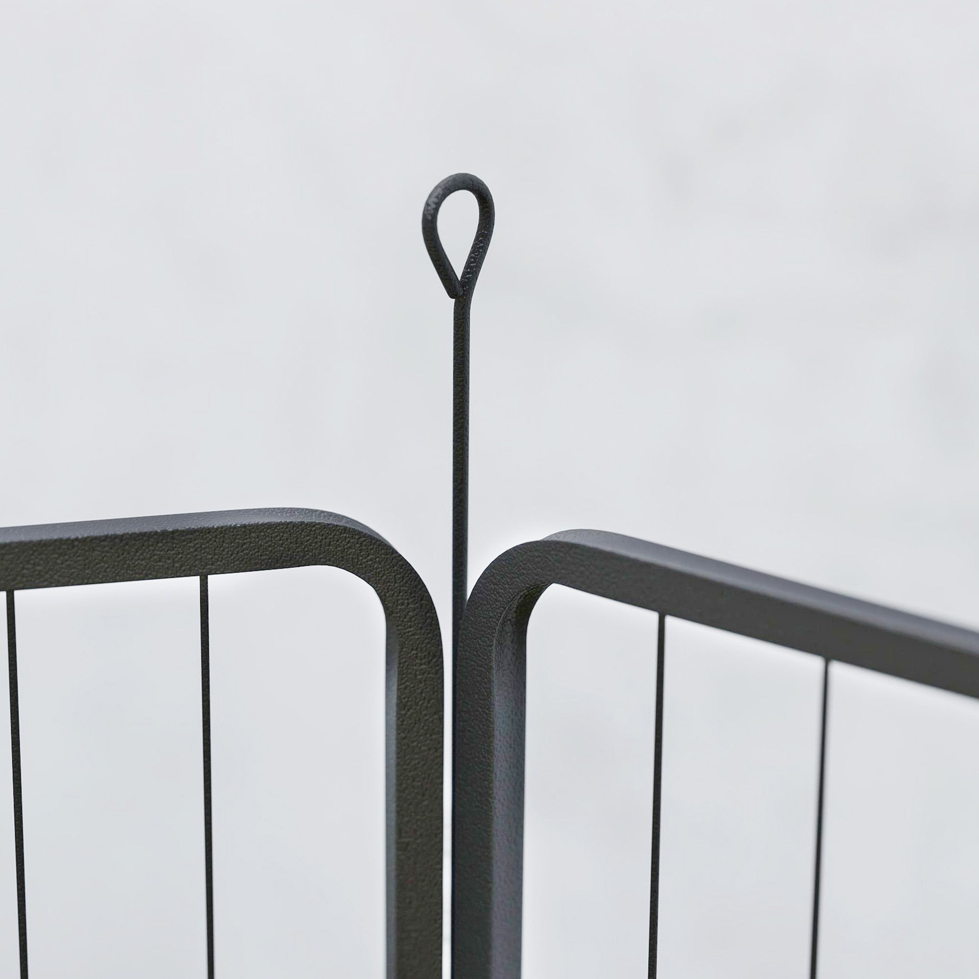 PawHut Welpenlaufstall 8-eckig Welpenauslauf mit 8 Gitterplatten Tür Erdspießen flexibel faltbar 100cm hoch