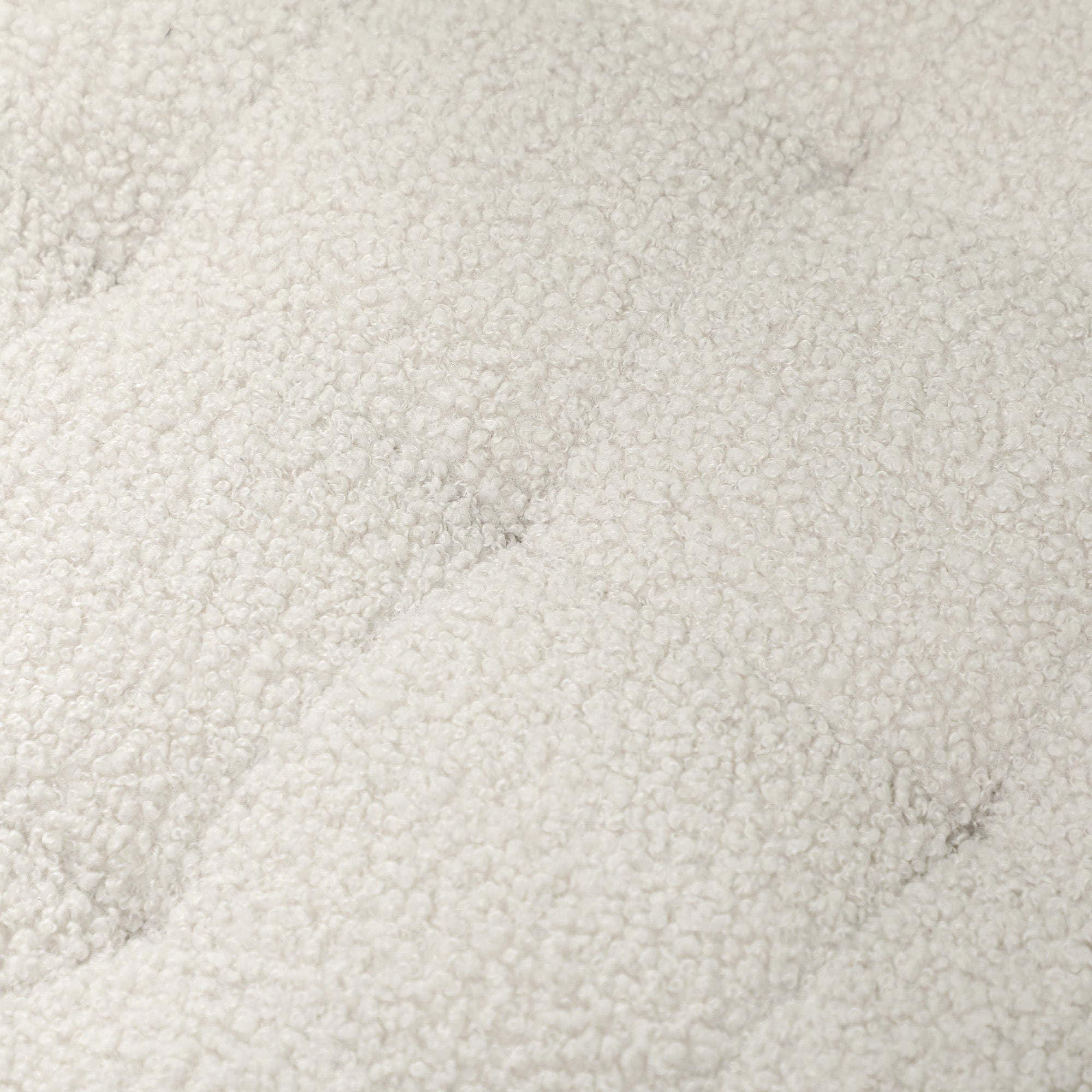 HOMCOM Sitzhocker mit Stauraum, Hocker mit Deckel, Runder Fußhocker, Aufbewahrungsbox, mit Holzbeinen, Weiß