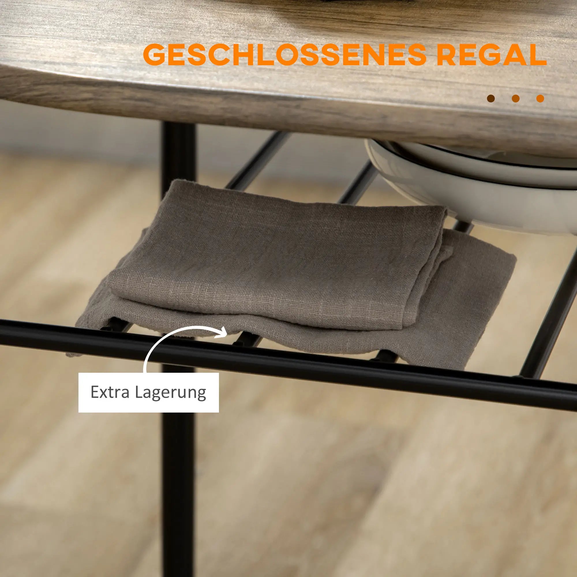 HOMCOM Bistro-Set Esstisch Küchentisch mit Stühlen Set, 1 Tisch, 2 Stühle, 80 cm x 53 cm x 74,5 cm, Schwarz