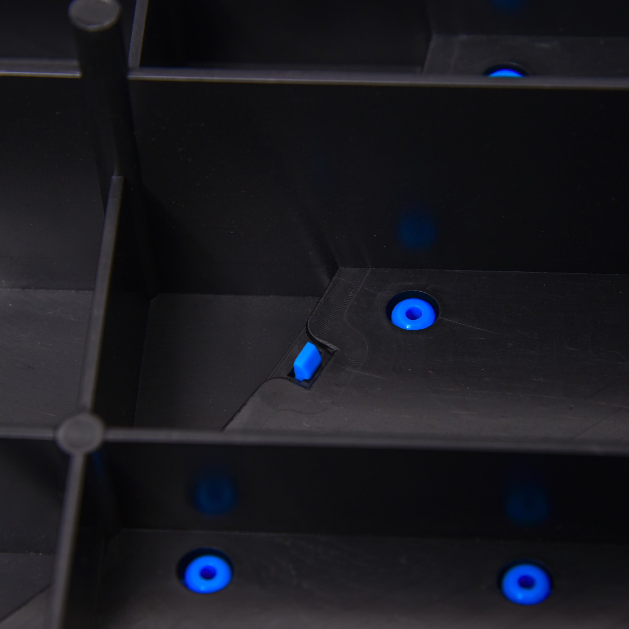 HOMCOM Aerobic-Stepper 3-stufig höhenverstellbar 80 x 31 x 20 cm Schwarz+Hellblau+Grau