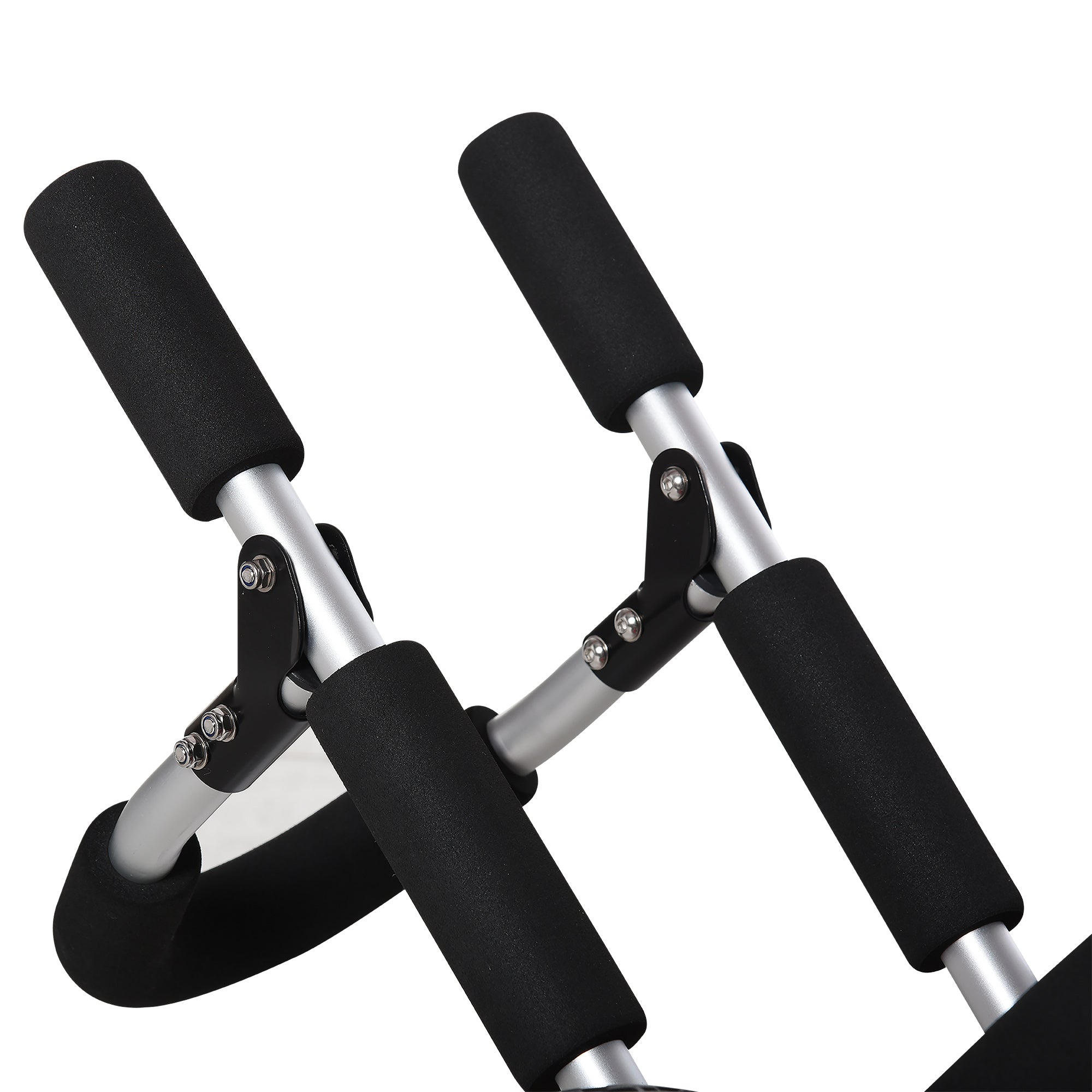 HOMCOM Surfwagen klappbar bis 45 kg AluTransportwagen Kajakwagen klappbar gepolstert Kunstleder-Reifen Bootswagen Surfwagen Bootstrailer Trolley für Surfbrett Board Schlauchboot