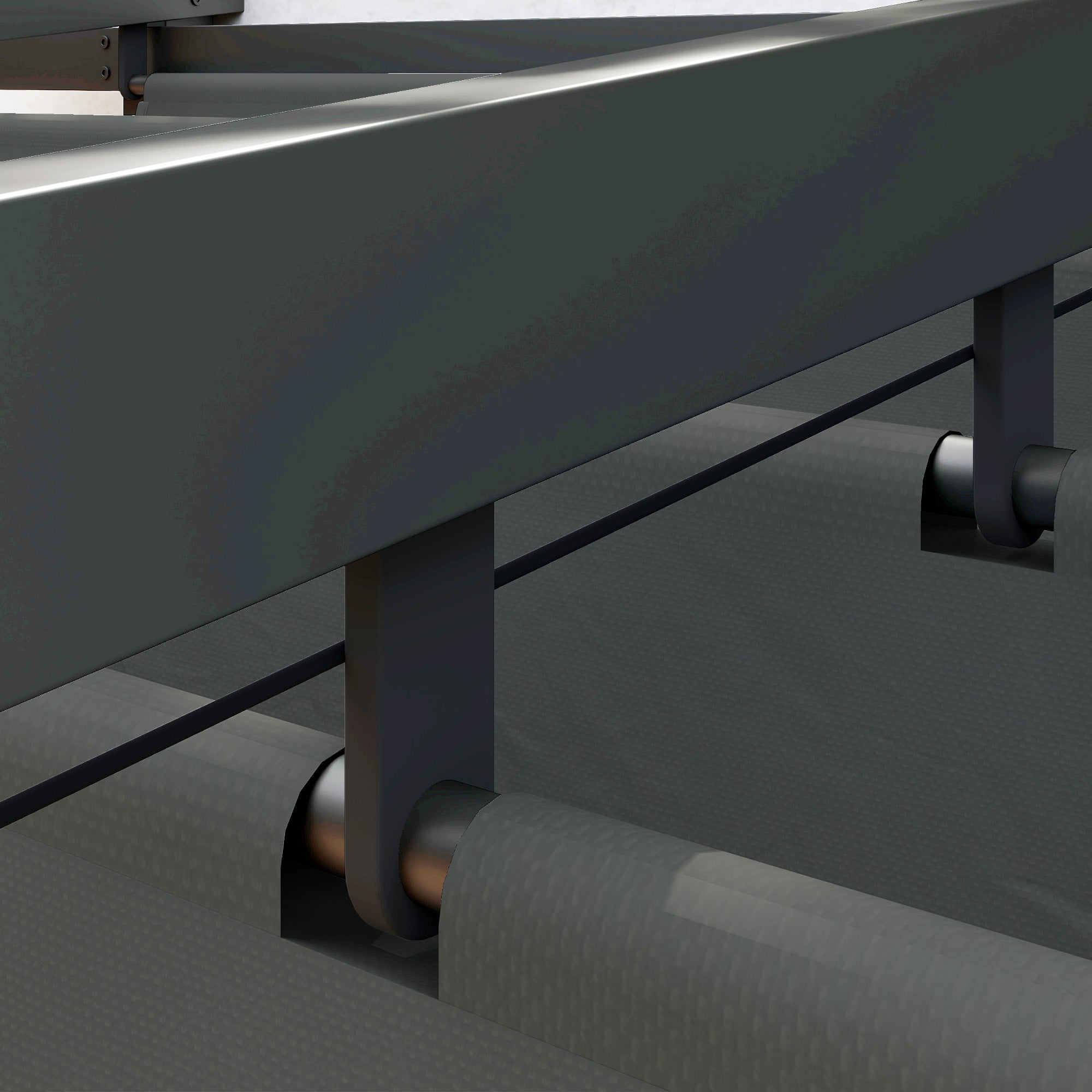 Outsunny Pavillon, 3 x 3 m Pergola, Winddichtes Terrassendach, Wandmontage, Verstellbares Dach, für Garten, Terrasse, Dunkelgrau