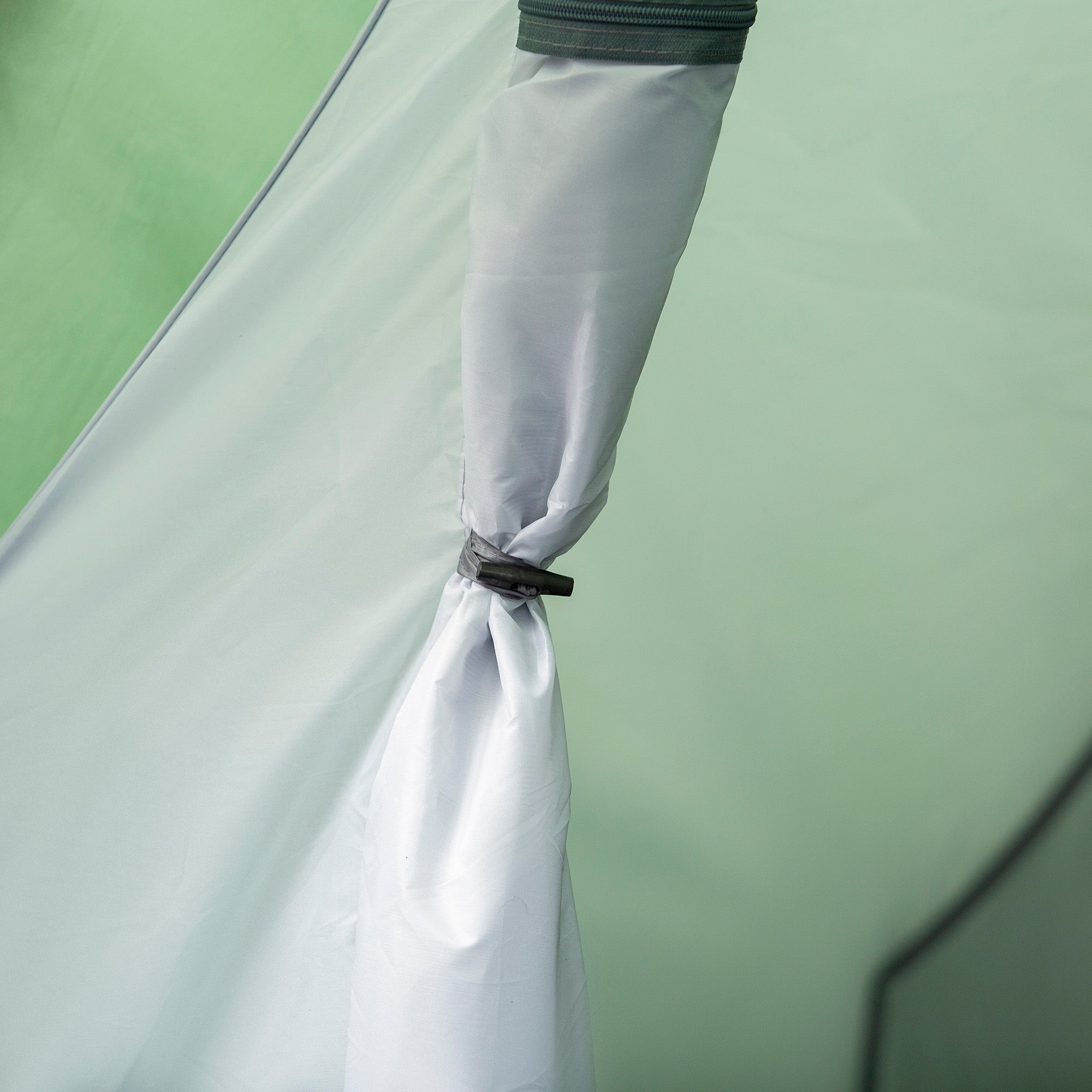 Outsunny Campingzelt für 2-3 Personen stabil wasserdicht Familienzelt mit Seitentür Fenster Packtasche, Zelt mit 2000mm Wassersäule Tunnelzelt Kuppelzelt für Camping Reise Trekking Garten, Dunkelgrün