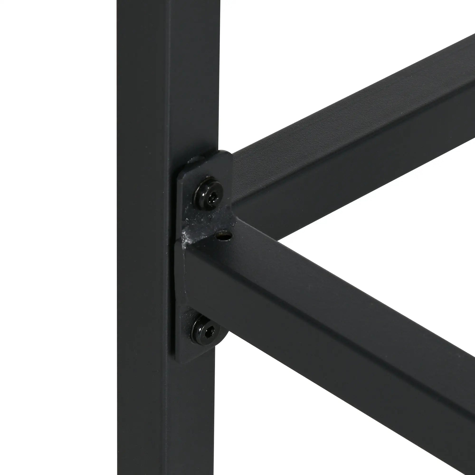 Outsunny Gartenbar-Set mit Dach & 4 Barhockern