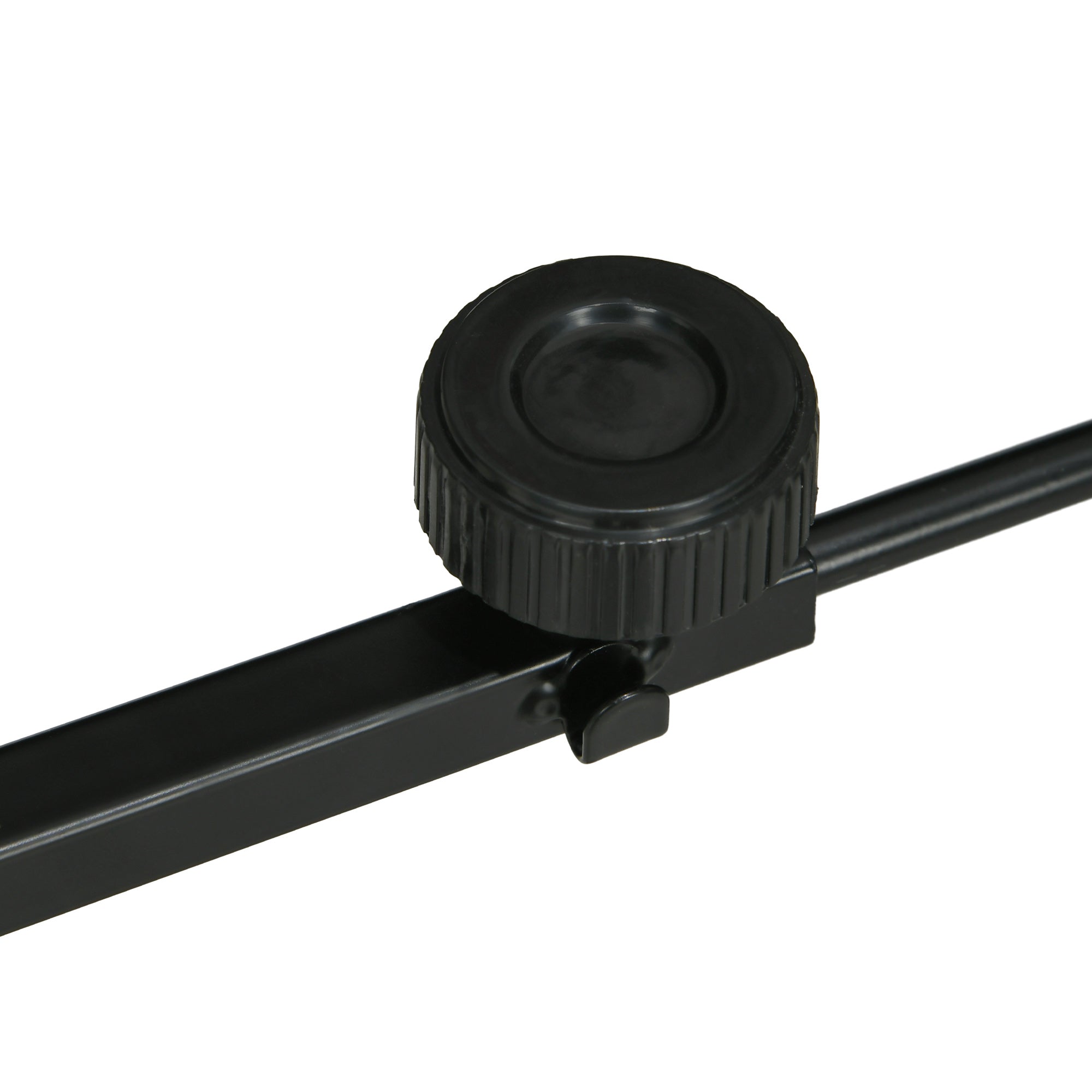 PawHut Wärmelampenständer für Terrarrien, höhenverstellbar, 40x15x95cm, Schwarz