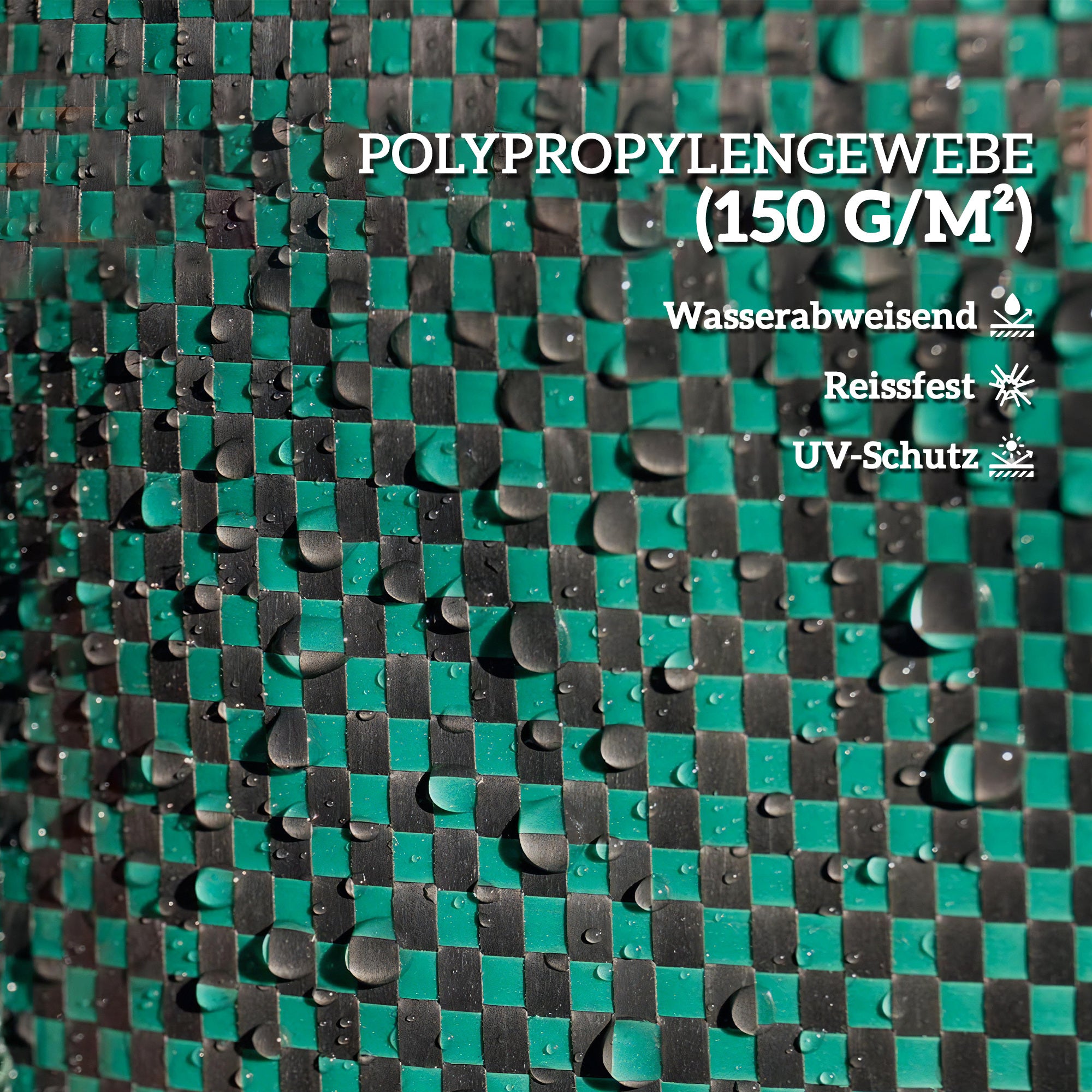 Outsunny Gartensack 3x120L wasserdicht Gartenabfallsack mit Griffe, stabil Laubsack UV Schutz Grün