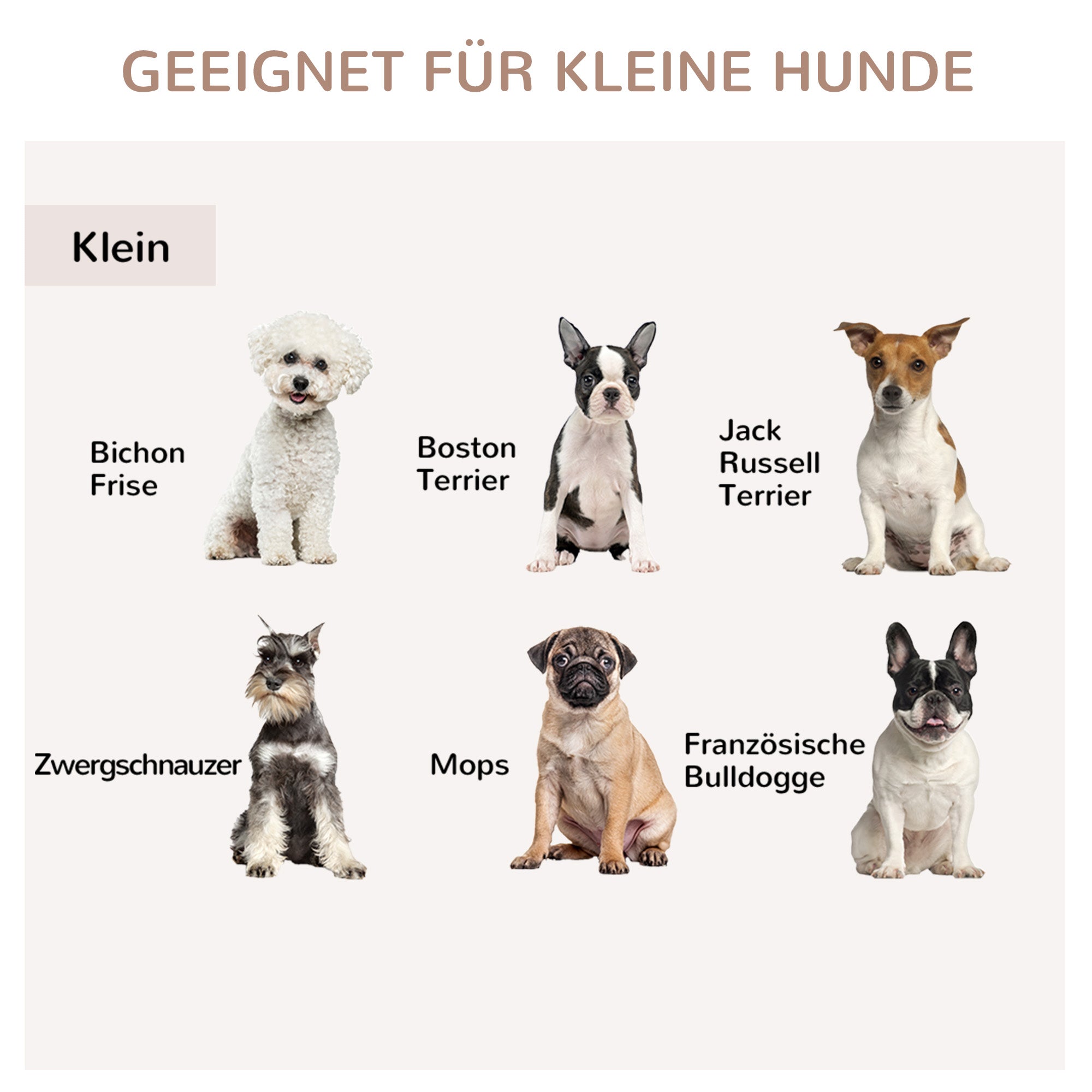PawHut Hundekäfig, Möbel mit 3 Türen Hundehütte Hundebox für Zuhause 78 x 53 x 59,3 cm, Weiß