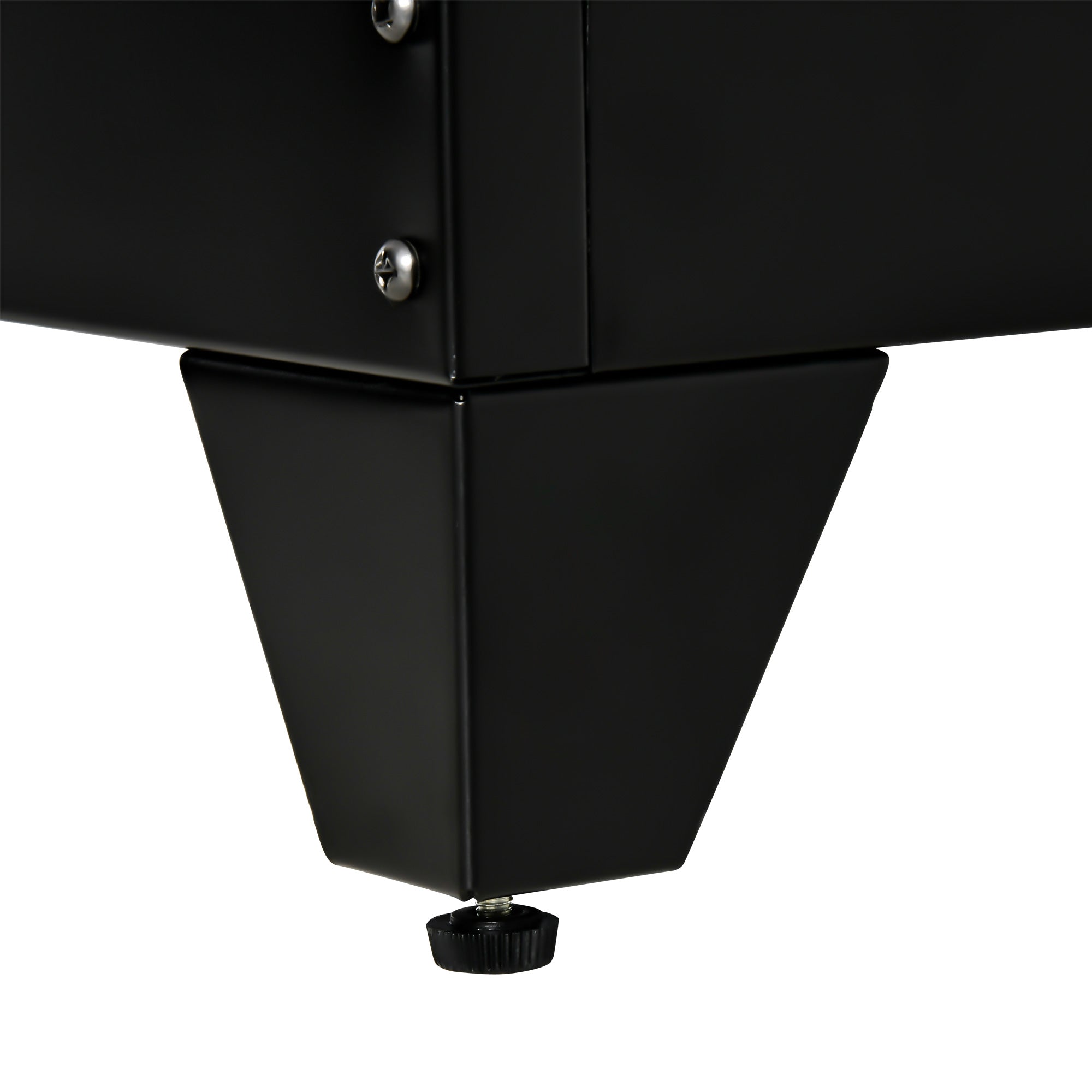 HOMCOM Aktenschrank Metallschrank Mehrzweckschrank mit magnetischer Lamellen-Doppeltür Verstellbarer Einlegeboden Büroschrank Aufbewahrungsschrank für Arbeitszimmer Wohnzimmer 75 x 33 x 110 cm Schwarz