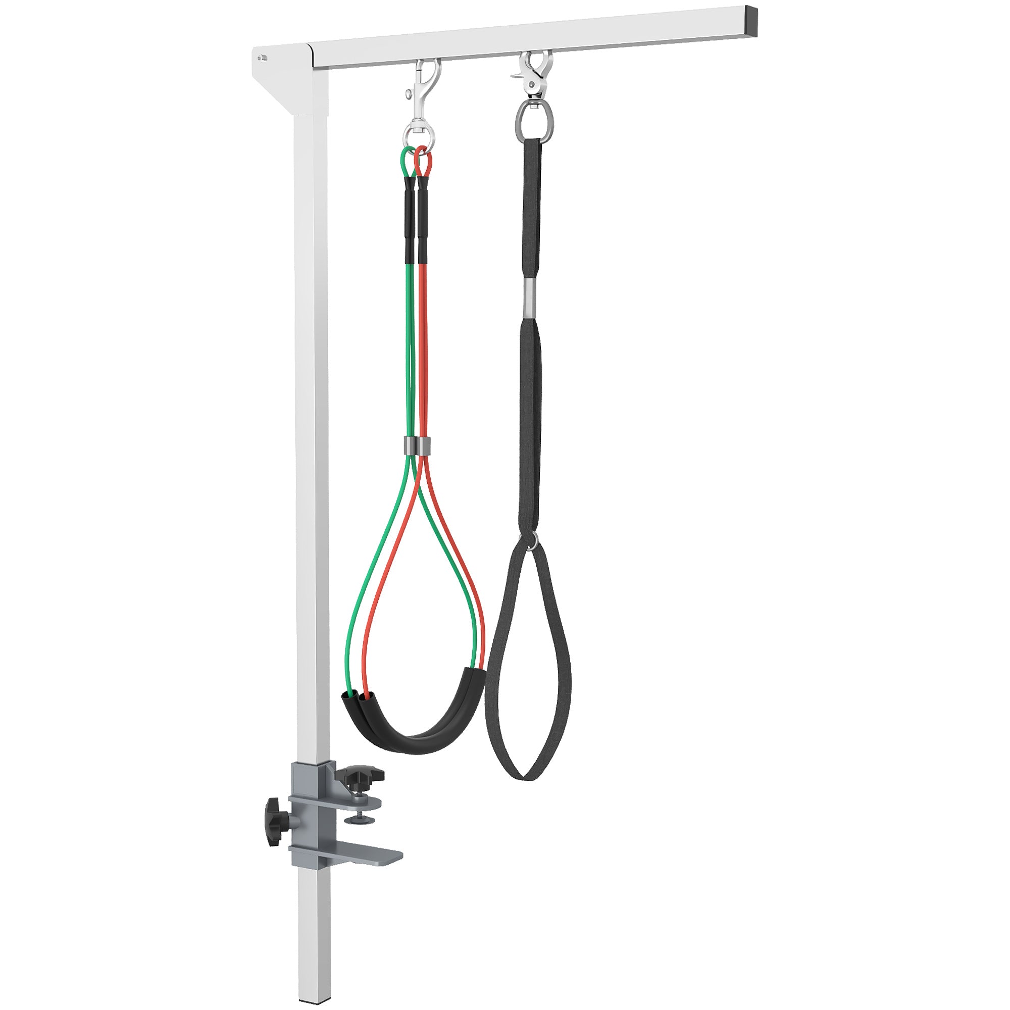 PawHut Haustierfrisiertisch Frisiertisch für Haustiere, höhenverstellbar, 36 x 8 x 74 cm, Silber