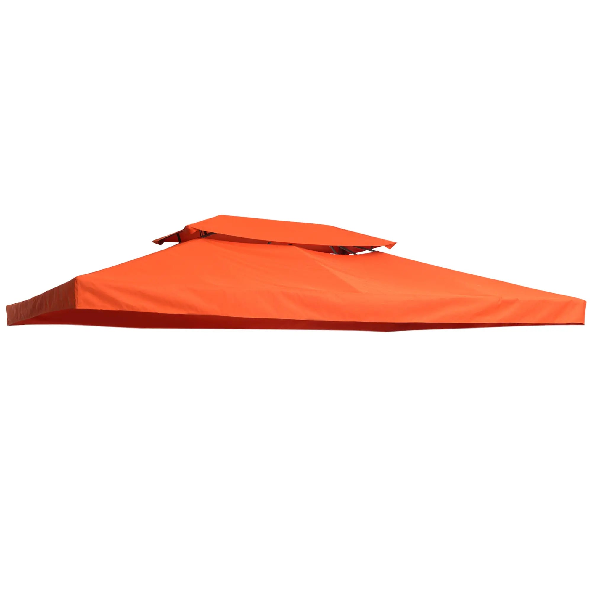 Outsunny Ersatzdach für Gartenpavillons 3x4m Polyester Kaffee