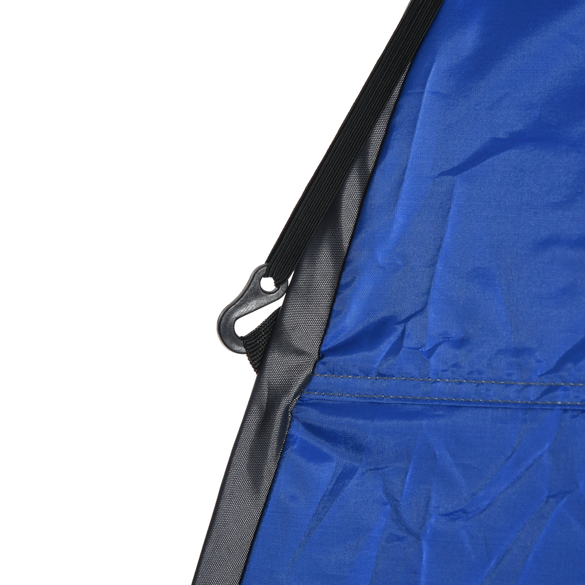 Outsunny Pop up Duschzelt Toilettenzelt Camping Umkleidezelt mit Tragetasche Mobile Outdoor Toilette Umkleidekabine Lagerzelt Dunkelblau 126 x 124 x 189 cm