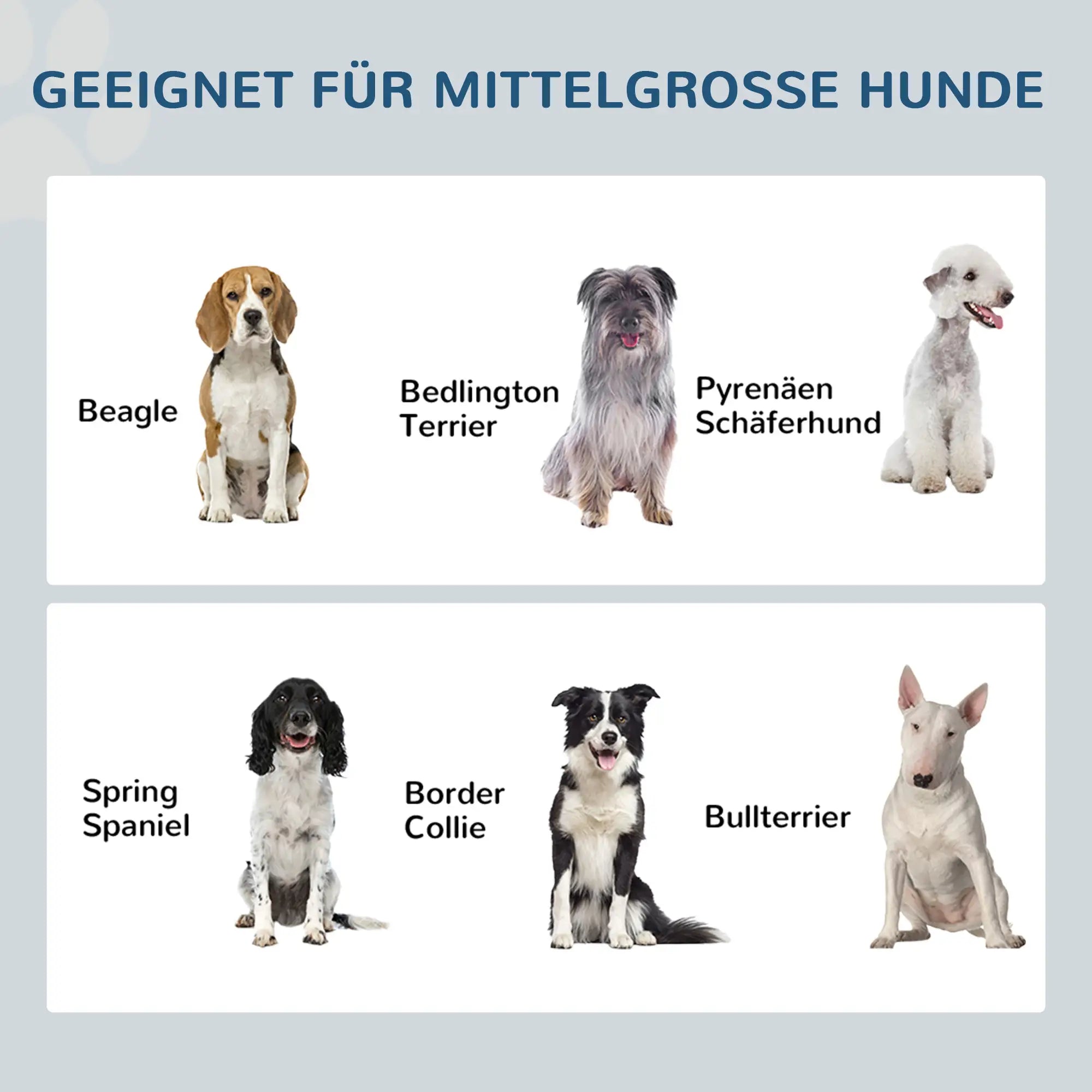 PawHut Futterstation, 2 Fressnäpfe je 2 Liter, Edelstahl, mit Schublade, für mittlere Hunde, grau, 60 x 30 x 24cm
