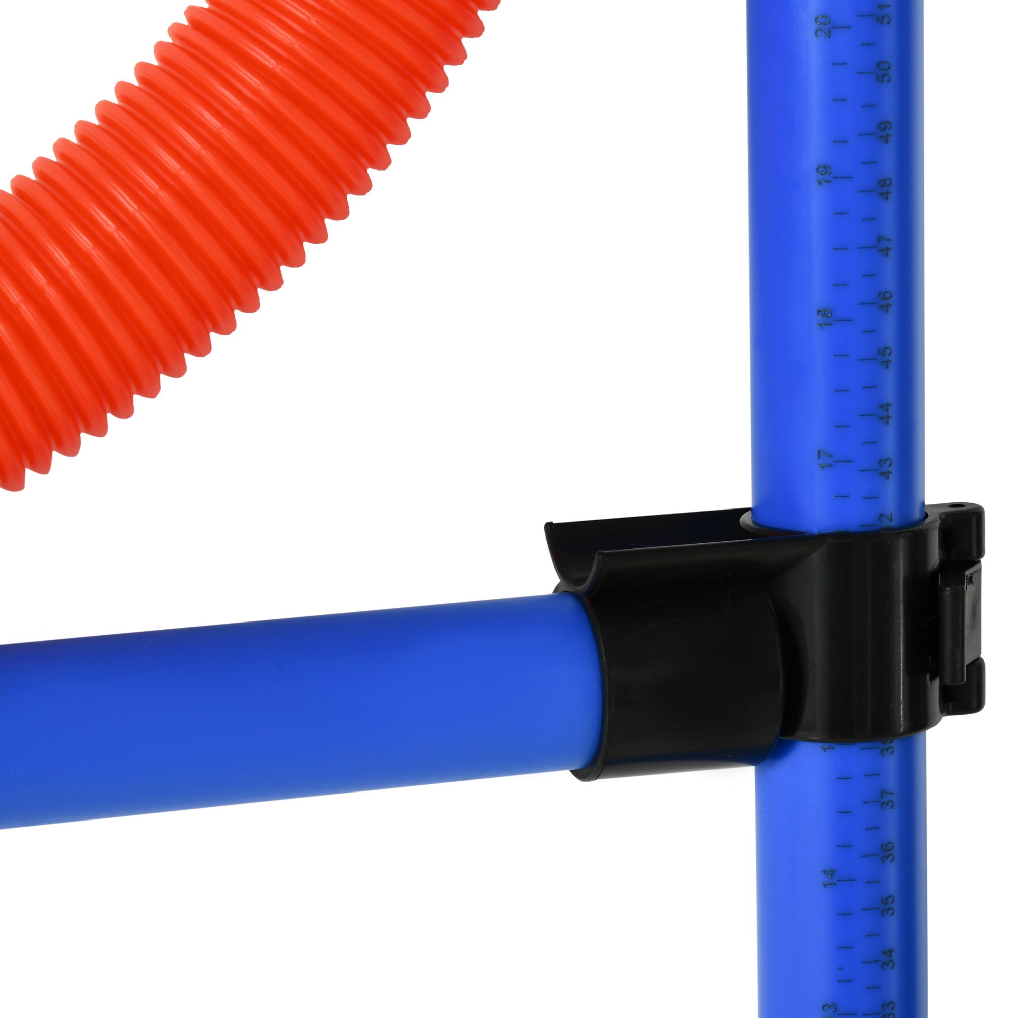 PawHut Hunde-Agility-Trainingsgeräte, Agility-Übungs-Set, Hund Agility Set, Slalom-Hürden-Sprungring für Hunde, 3 in 1 Hundesport Trainingsplatz, Blau+Rot