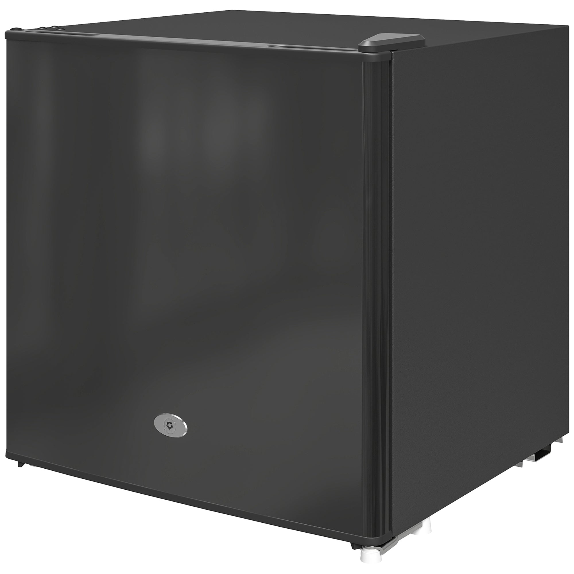 HOMCOM Mini-Gefrierschrank 35 L Gefrierbox elektrisch freistehend 45 W Mini Gefriertruhe 47 x 44,2 x 48,8 cm Schwarz