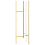HOMCOM Kleiderständer, platzsparend, 5 kg Belastung, 62x52,5x160cm, Natur, 62cm x 52,5cm x 160cm