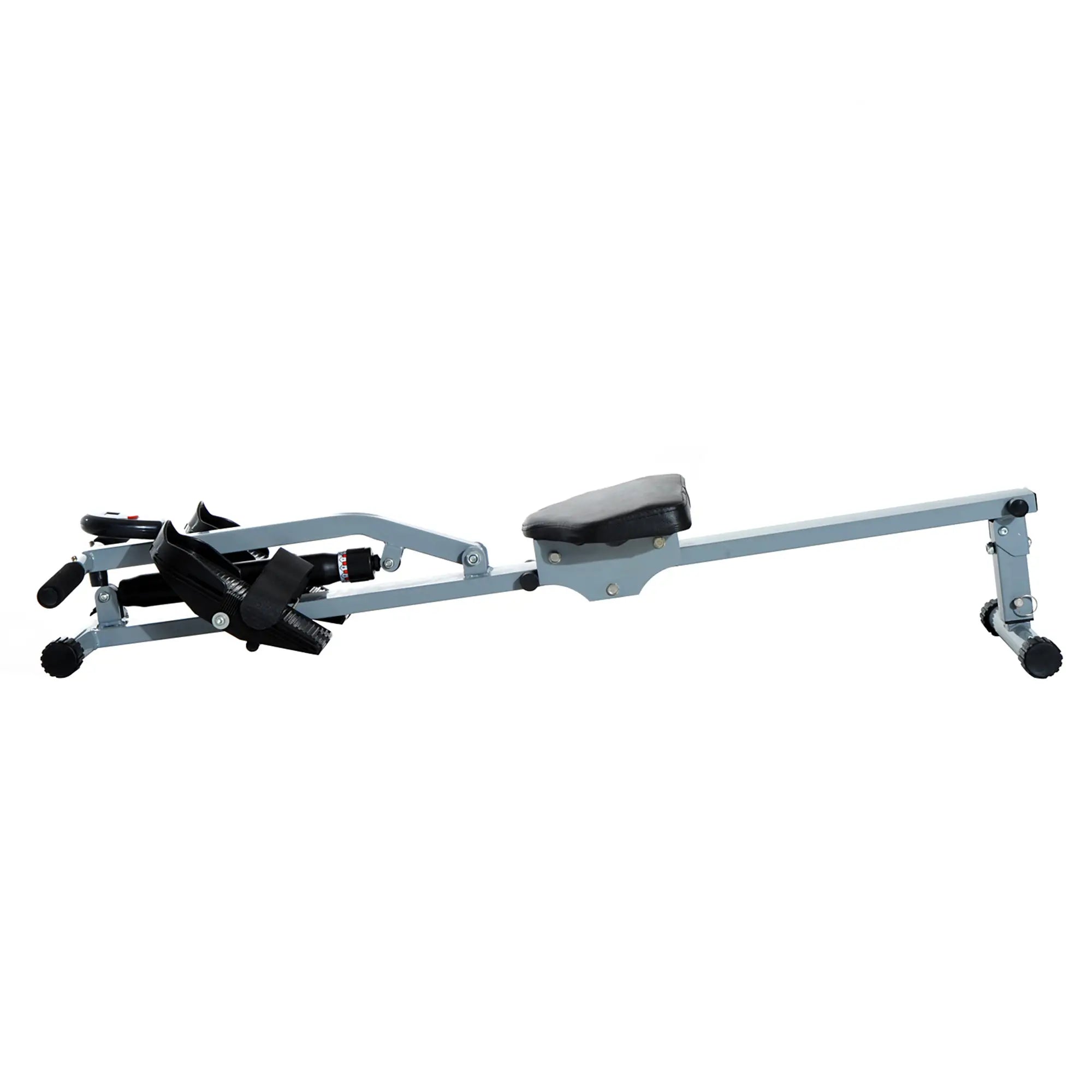 HOMCOM Rudergerät Heimtrainer mit LCD-Display, verstellbarer Widerstand