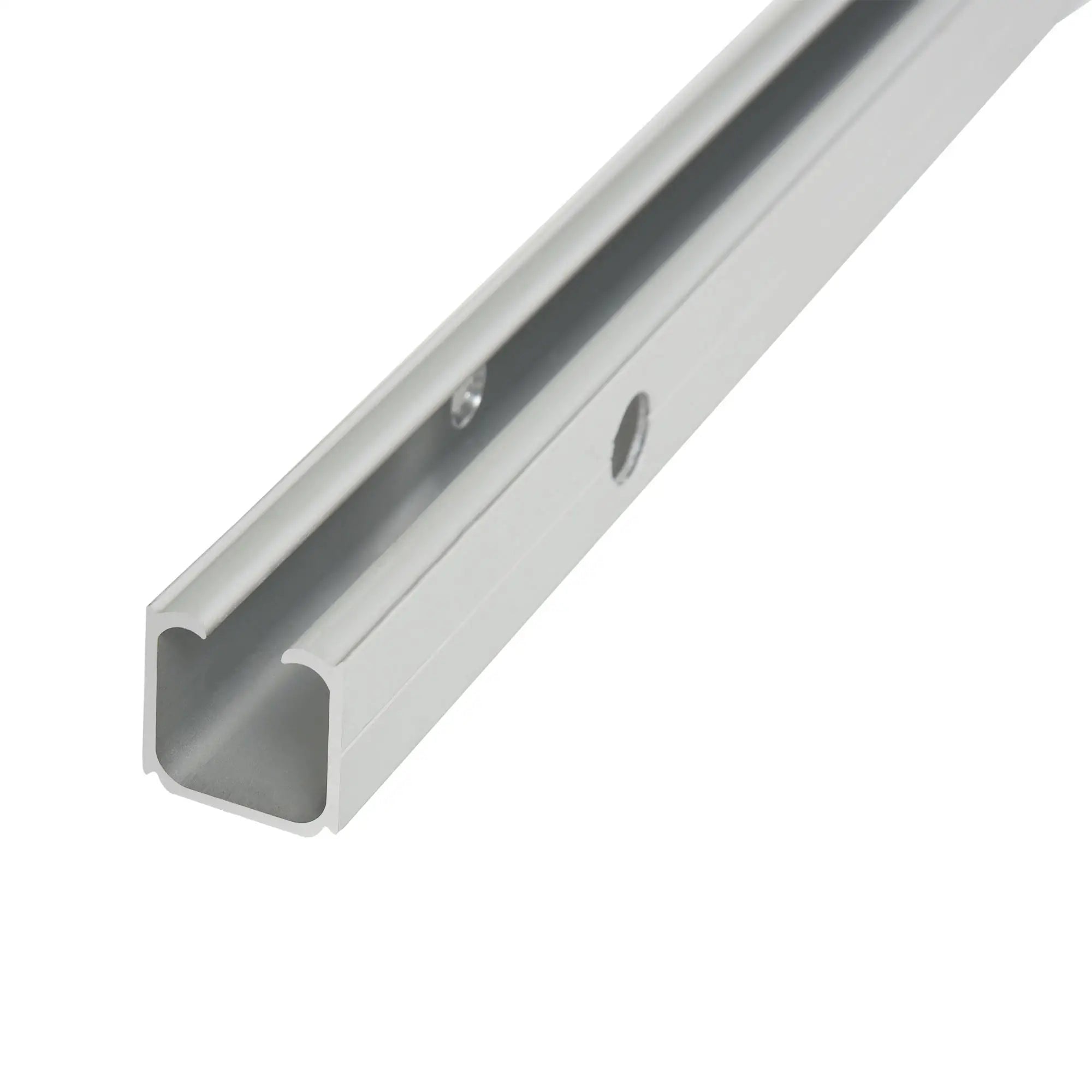 HOMCOM Glasschiebetür mit Aluminium-Hängesystem Komplettset