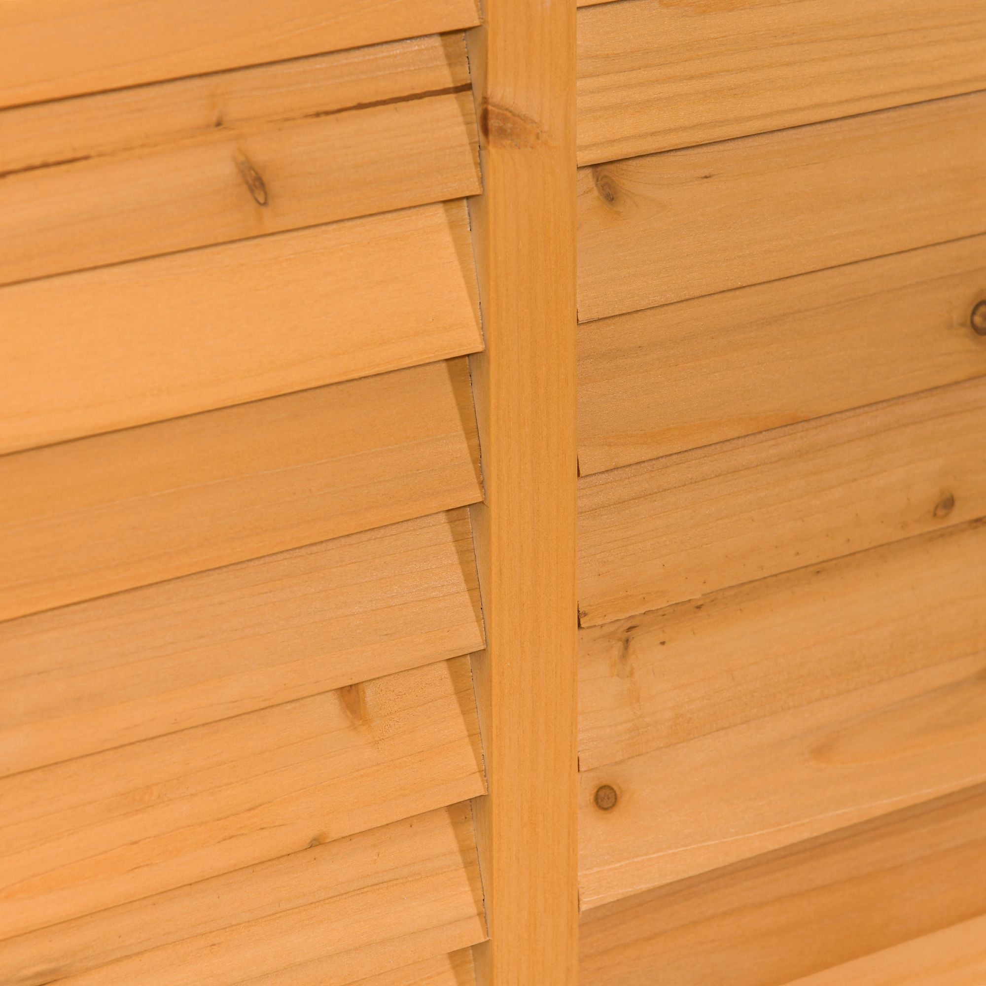 Outsunny Gartenbox, Kissenbox, Aufbewahrungsbox, Aufbewahrungsbox, Gartentruhe, wetterbeständig, Massivholz, 127 x 56 x 60 cm Gelb