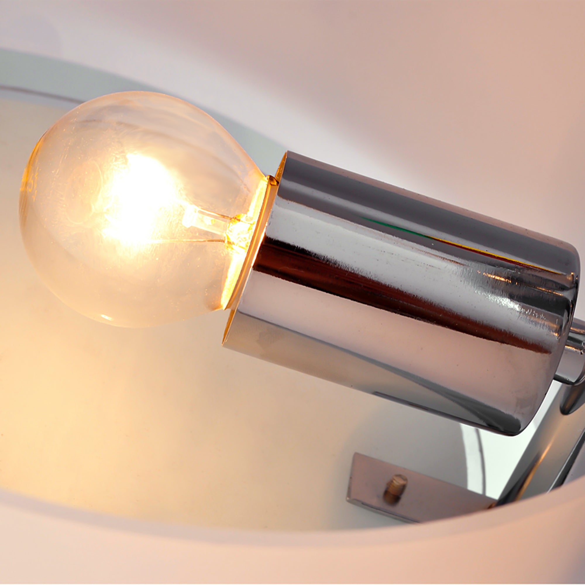 HOMCOM Pendelleuchte Hängelampe 3 Flammige Modern E27 Pendellampe Hängeleuchte Lampe für Esszimmer, Küche Ø64 x 20 cm Weiß Ohne Leuchtmittel