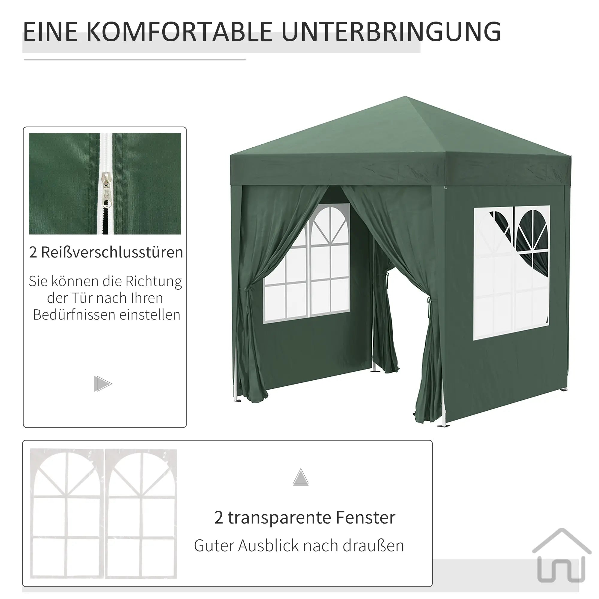 Robuste Tragetasche aus Stahl & Oxford-Gewebe