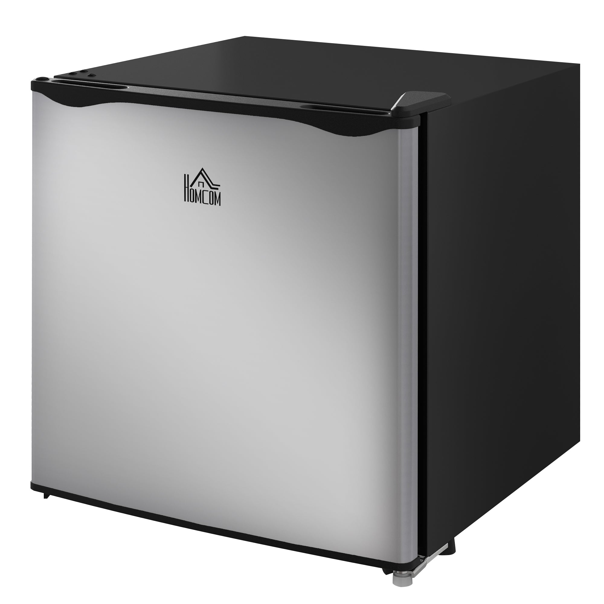 HOMCOM Mini-Gefrierschrank 35?L Silber – kompakt & effizient