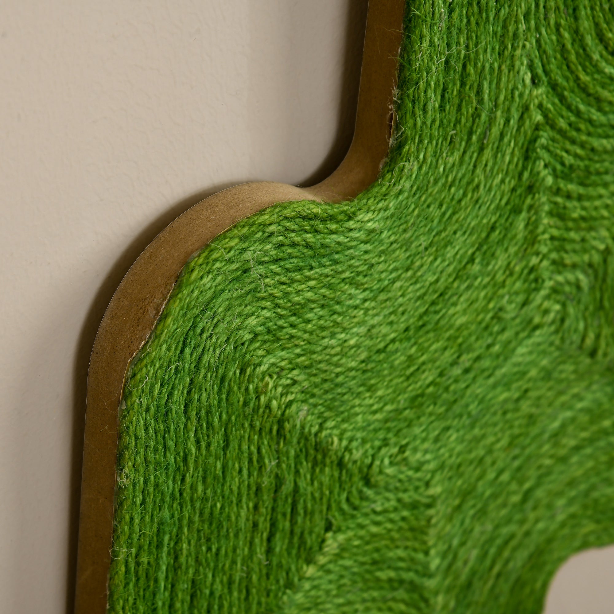 PawHut 2er-Set Kratzbäume Kratzstämme, Kakteen-Design zur Befestigung an der Wand, 30 cm x 60 cm, Eiche+Weiß+Grün