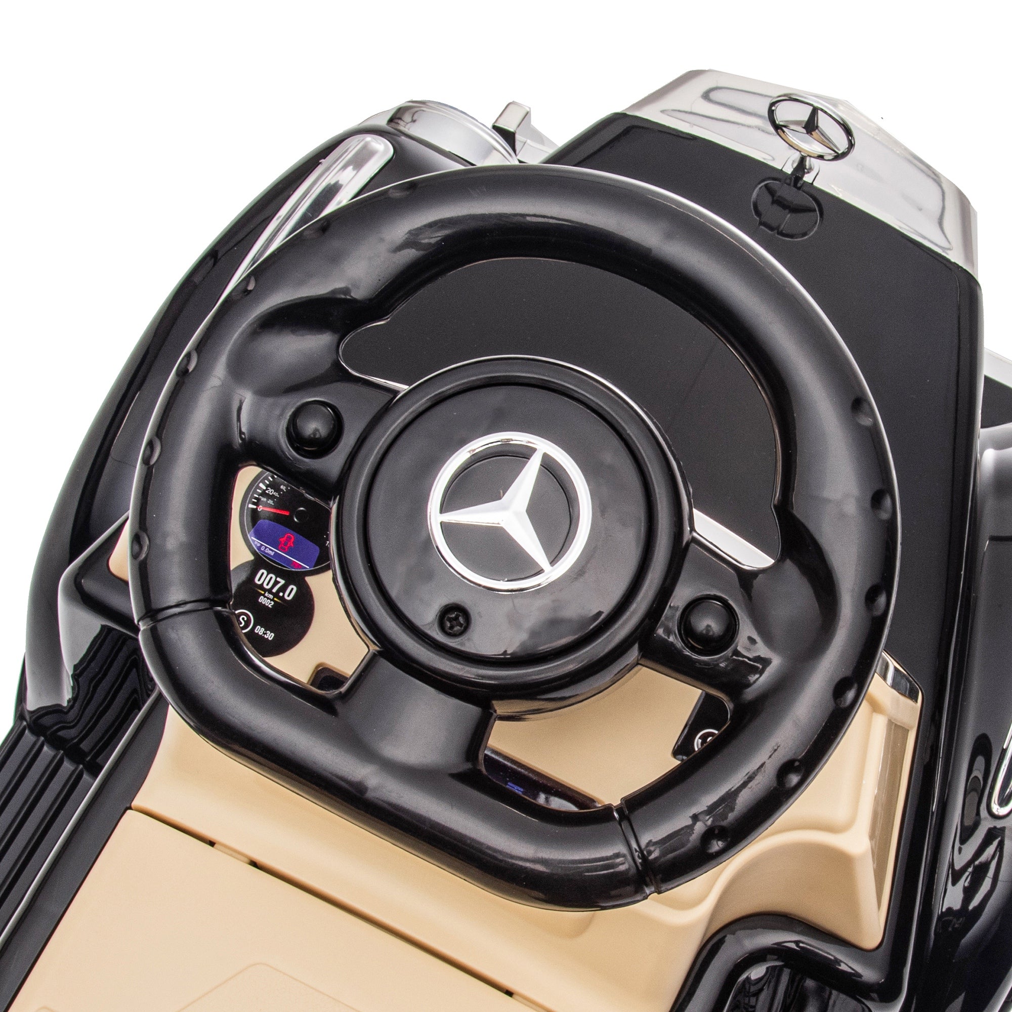 AIYAPLAY Rutscher Kinderauto Mercedes Benz Design 300 S Design, Schwarz