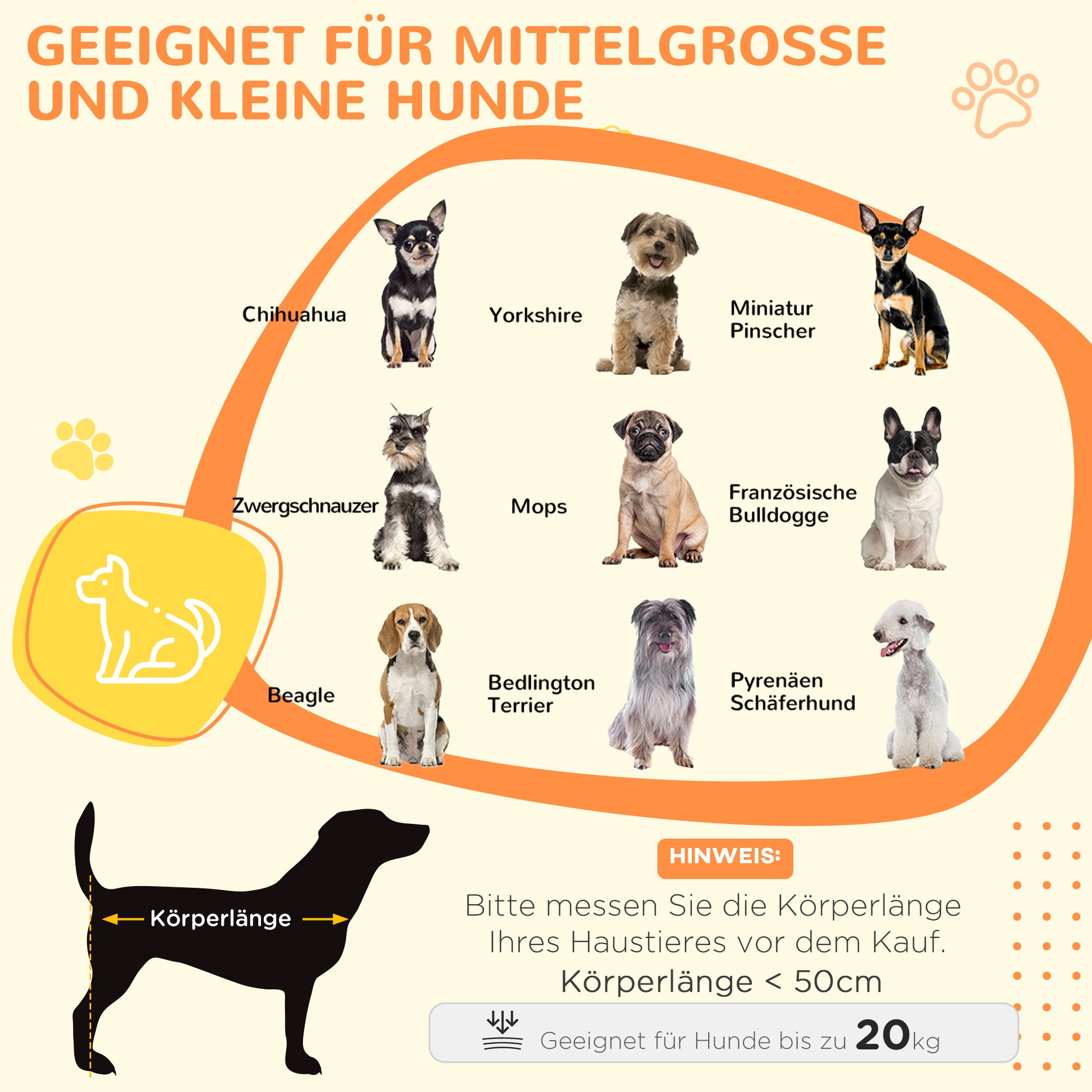 PawHut Hundekäfig Hundebox Hundetransportbox,  2 Türen, verriegelbar, Stahlgitter, 80 cm x 50 cm x 56,5 cm, Schwarz
