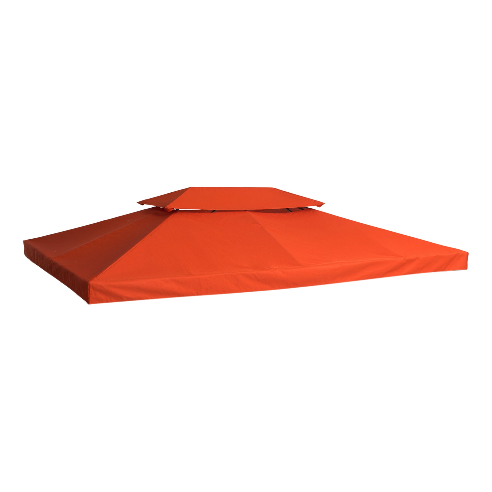 Outsunny Ersatzdach für Gartenpavillons 3x4m Polyester Kaffee