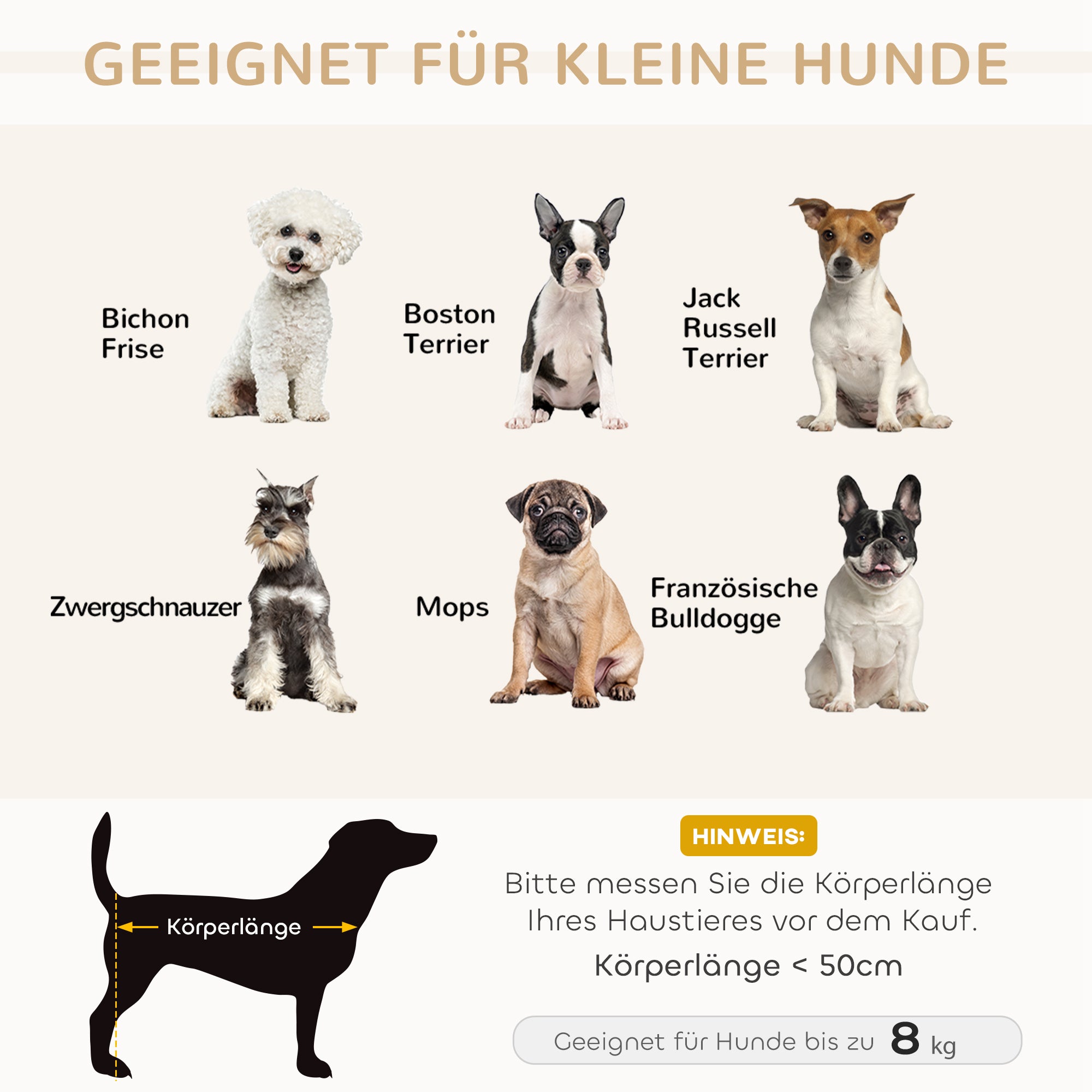 PawHut Hundesofa mit Holzbeinen Hundebett Haustiersofa Hundematte für kleine Hunde bis zu 8 kg Samt-Touch Grau 64 x 45 x 36 cm