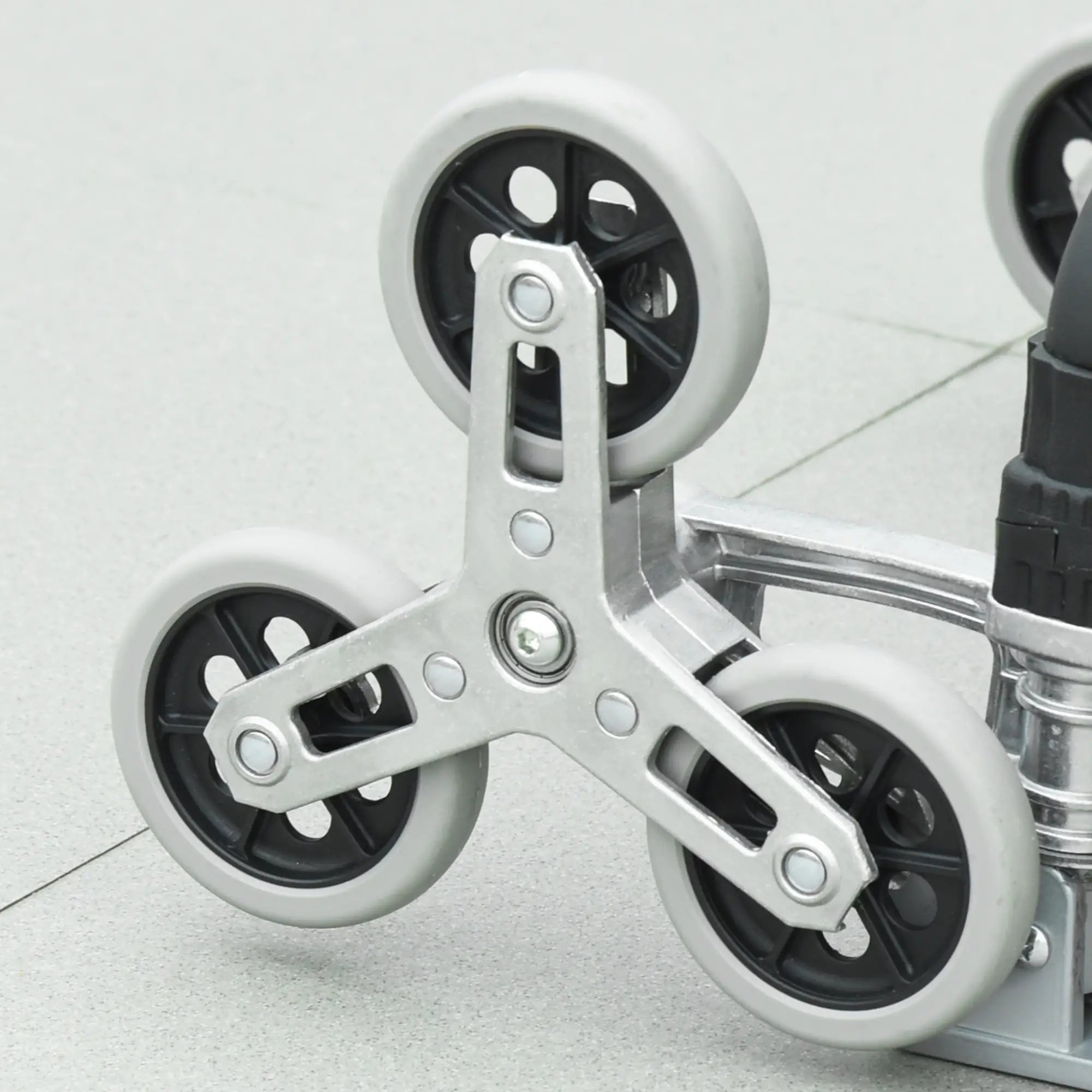 Durhand Treppensteiger Sackkarre 6 Räder faltbar Aluminium