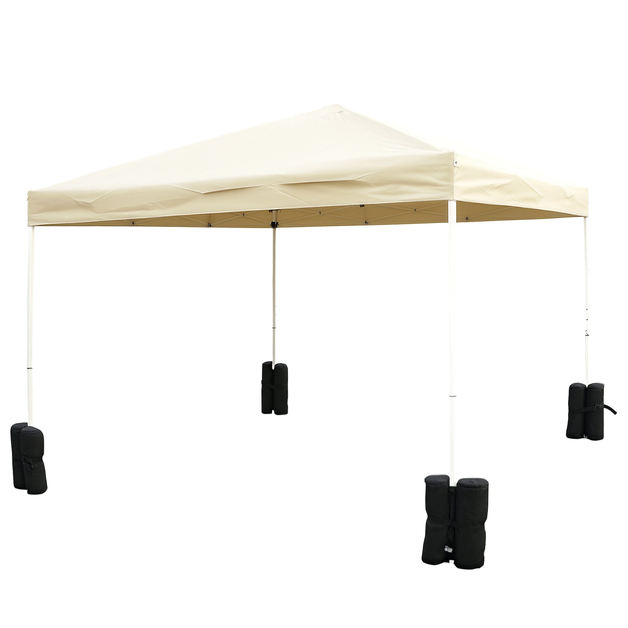 Outsunny Pavillon Standfuß für Faltpavillon Partyzelt Festzelt 4 Stück 4er-Set schwarz NEU