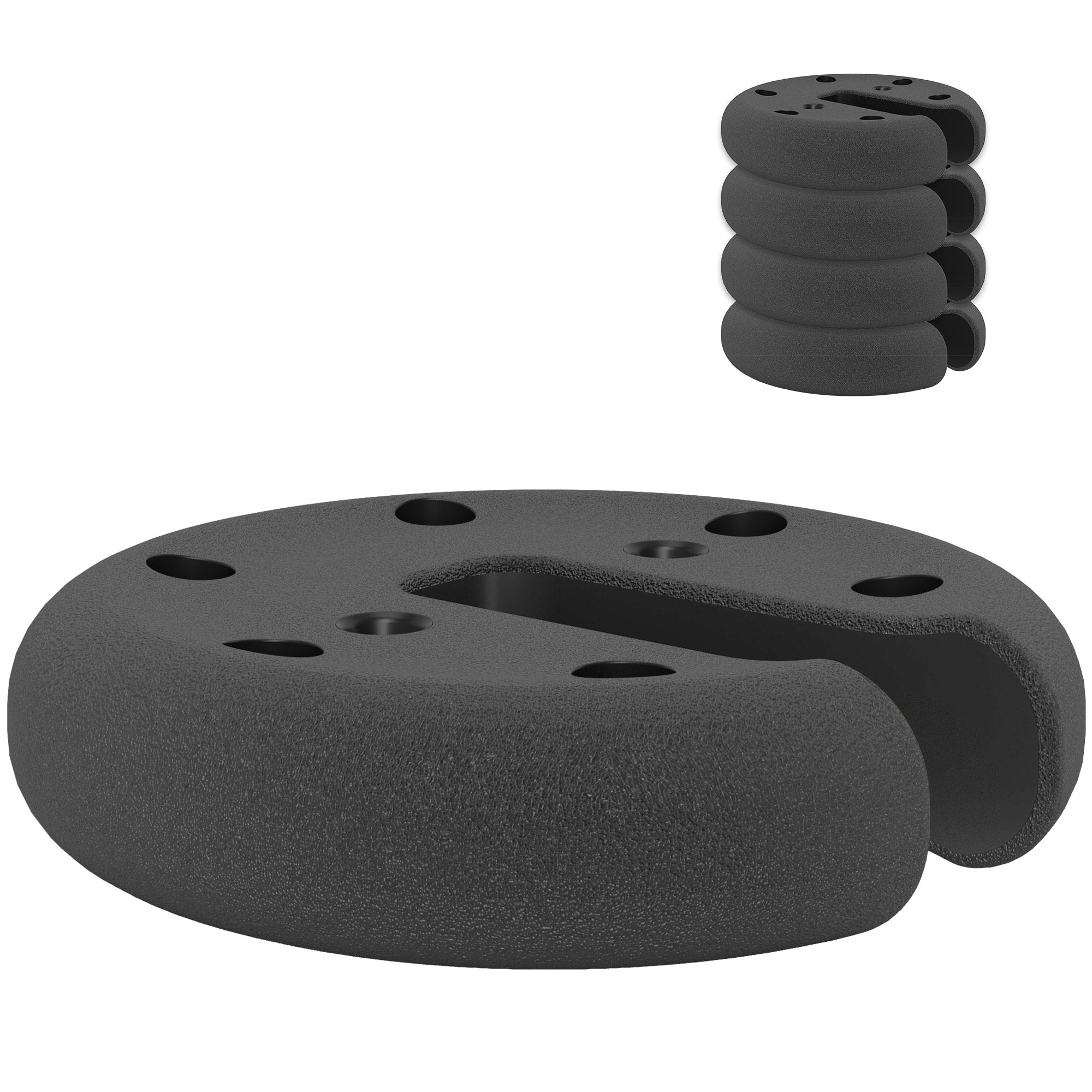 Outsunny Pavillon Gewichte 4er Set 2,2 kg