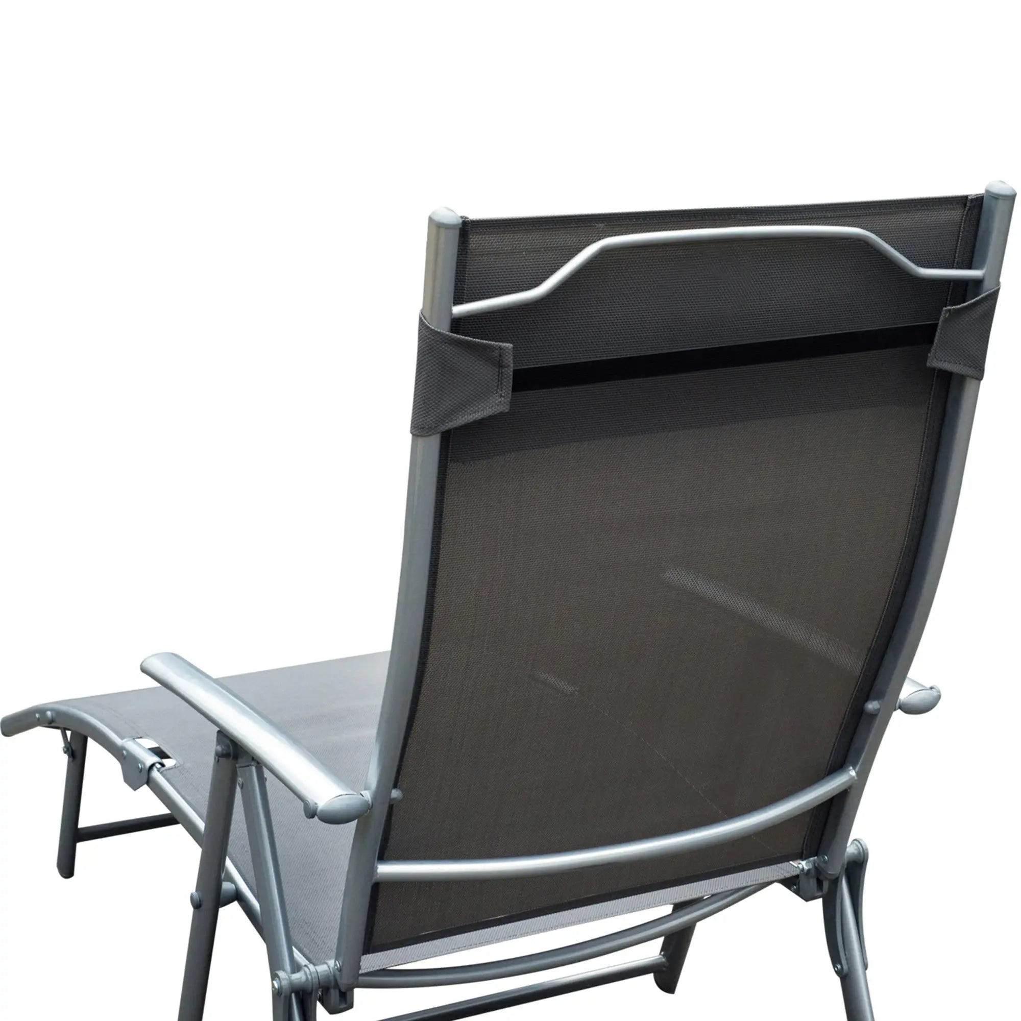 Outsunny Sonnenliege klappbar verstellbar mit Kissen Outdoor