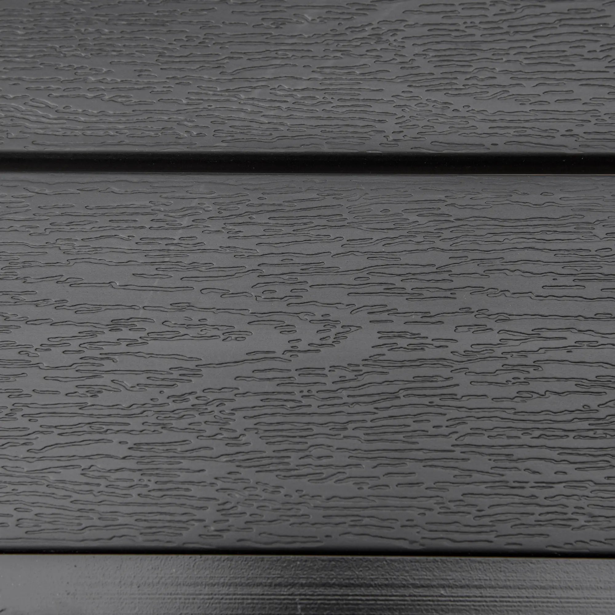 Outsunny Gartentisch 80x80 cm für 4 Personen Schwarz