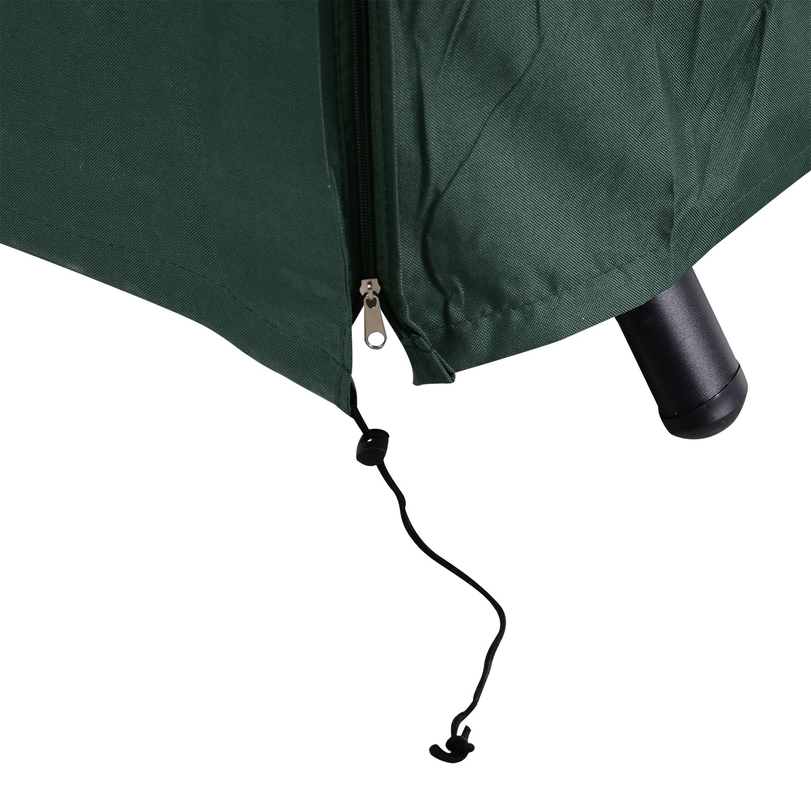 Outsunny Hollywoodschaukel Abdeckung 3 Sitzer, Wasserabweisend Winterfest Schutzhülle für Gartenschaukel, UV-Beständig Abdeckplane, Abdeckhaube, Reißfest 600D Oxford Gewebe, 205x124x164cm Dunkelgrün