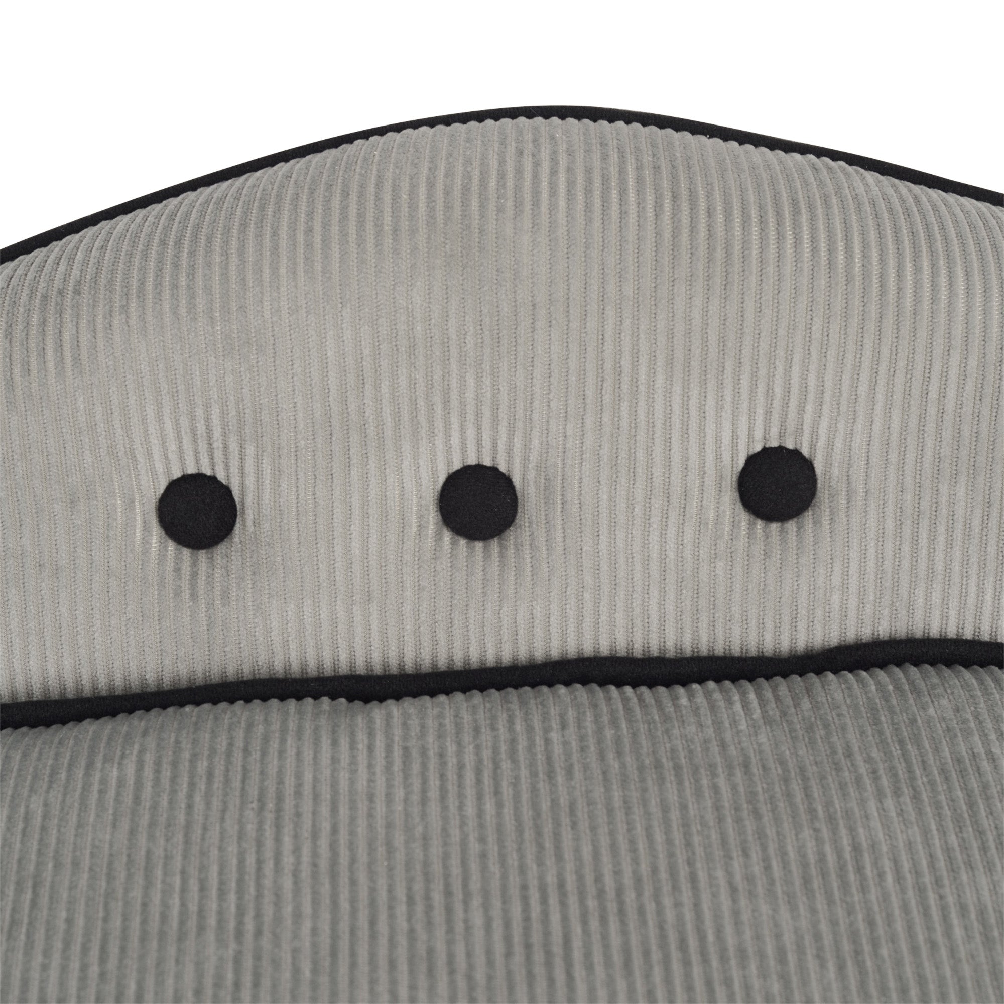 PawHut Haustiersofa, Hundebett, Hundematte, Hundesofa, Naturholz+Plüsch, Grau, 66,5 x 45 x 35,5 cm