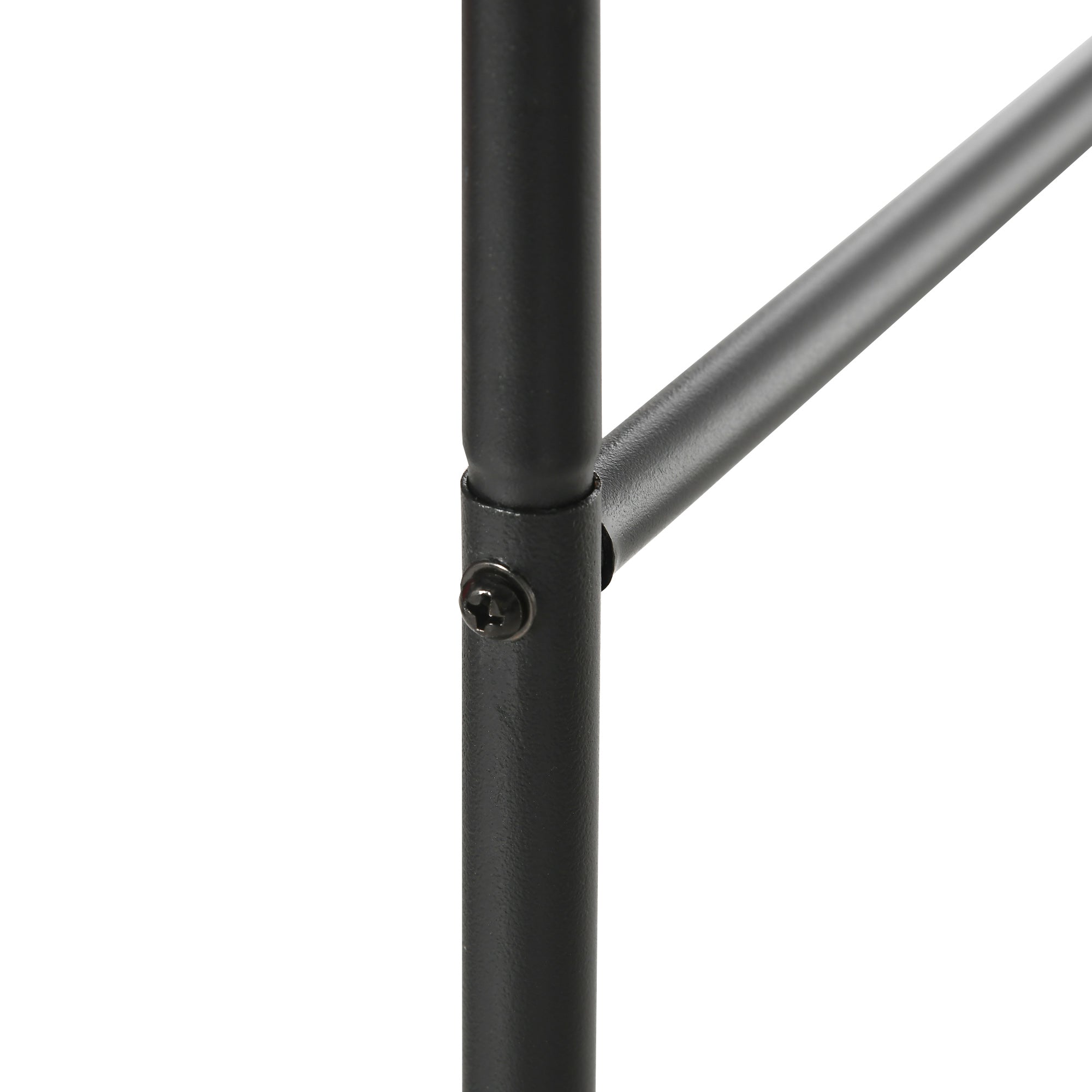 Outsunny Gartenbogen, Rosenbogen, Rankbogen, Rosenspalier Metall, schwarz, 1,40 x 0,40 x 2,40 m