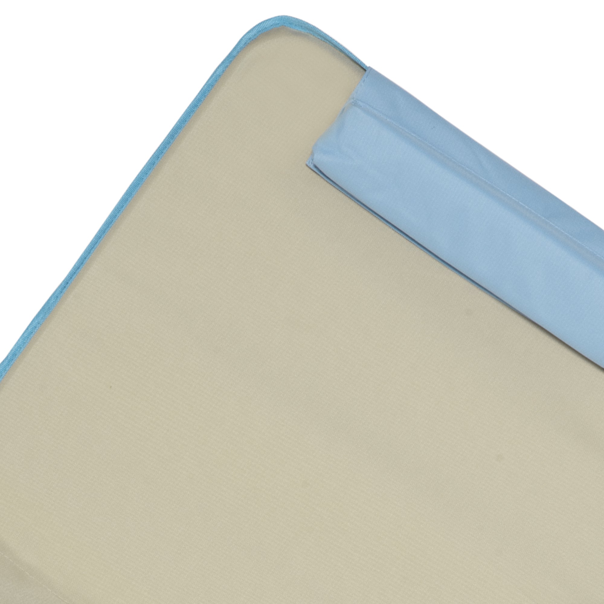 Outsunny 2er-Set Strandmatte, verstellbar, faltbar, 124L x 53B x 37-50H cm, Beige