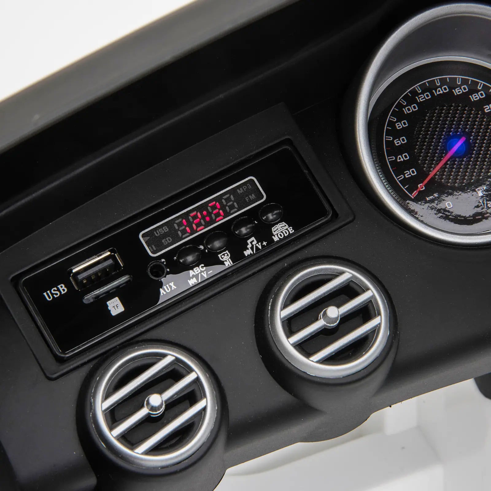 HOMCOM Kinder Elektroauto Mercedes-Benz mit Fernbedienung & Sicherheitsgurt Weiß