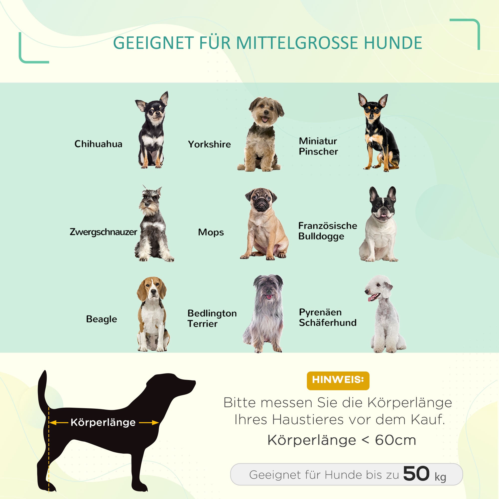 PawHut Hundebett Hundeliege Outdoor Katzenbett Haustierbett Schlafplatz Stahl 600D Oxford-Gewebe Blau 76 x 61 x 18 cm