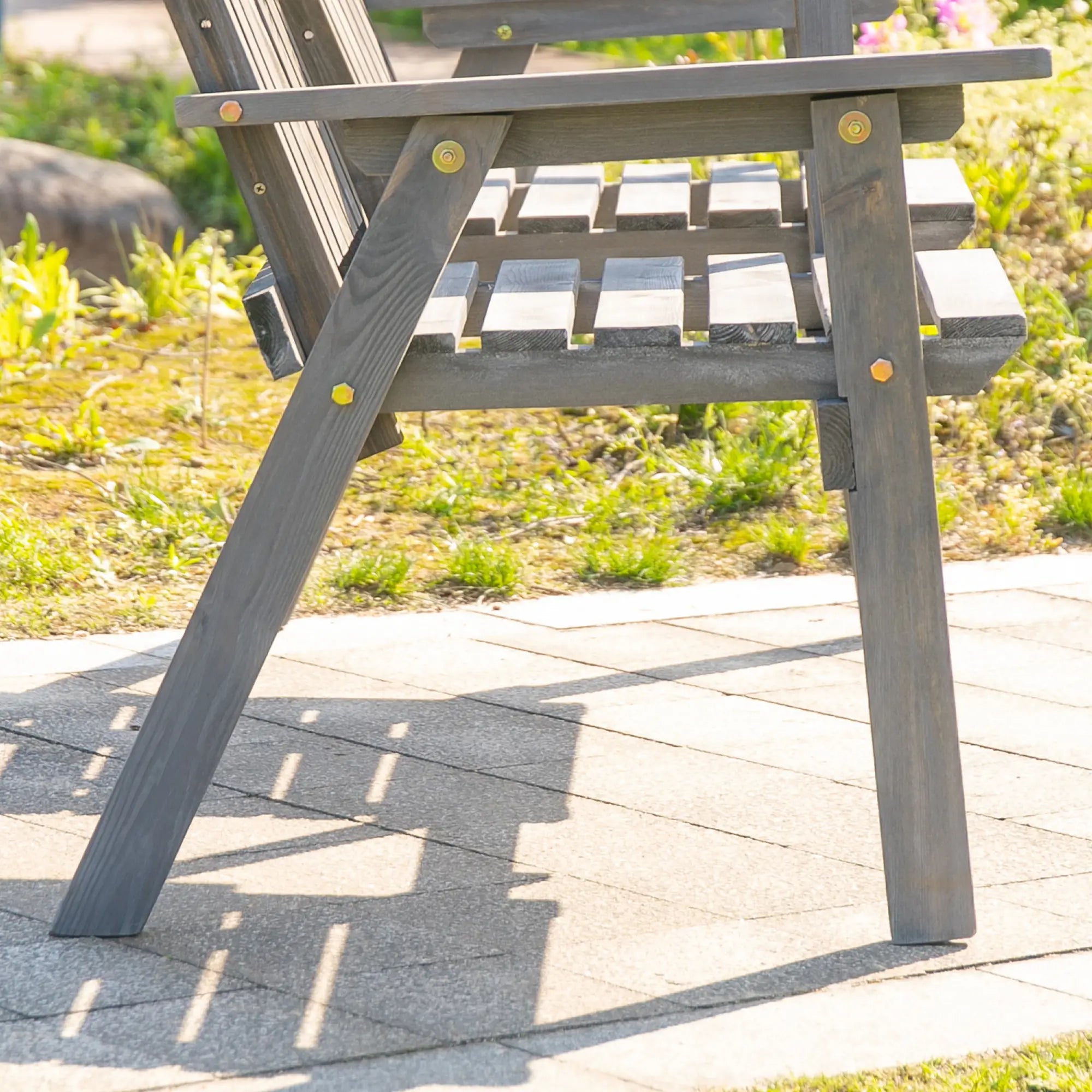 Banc de jardin Outsunny avec table et sièges