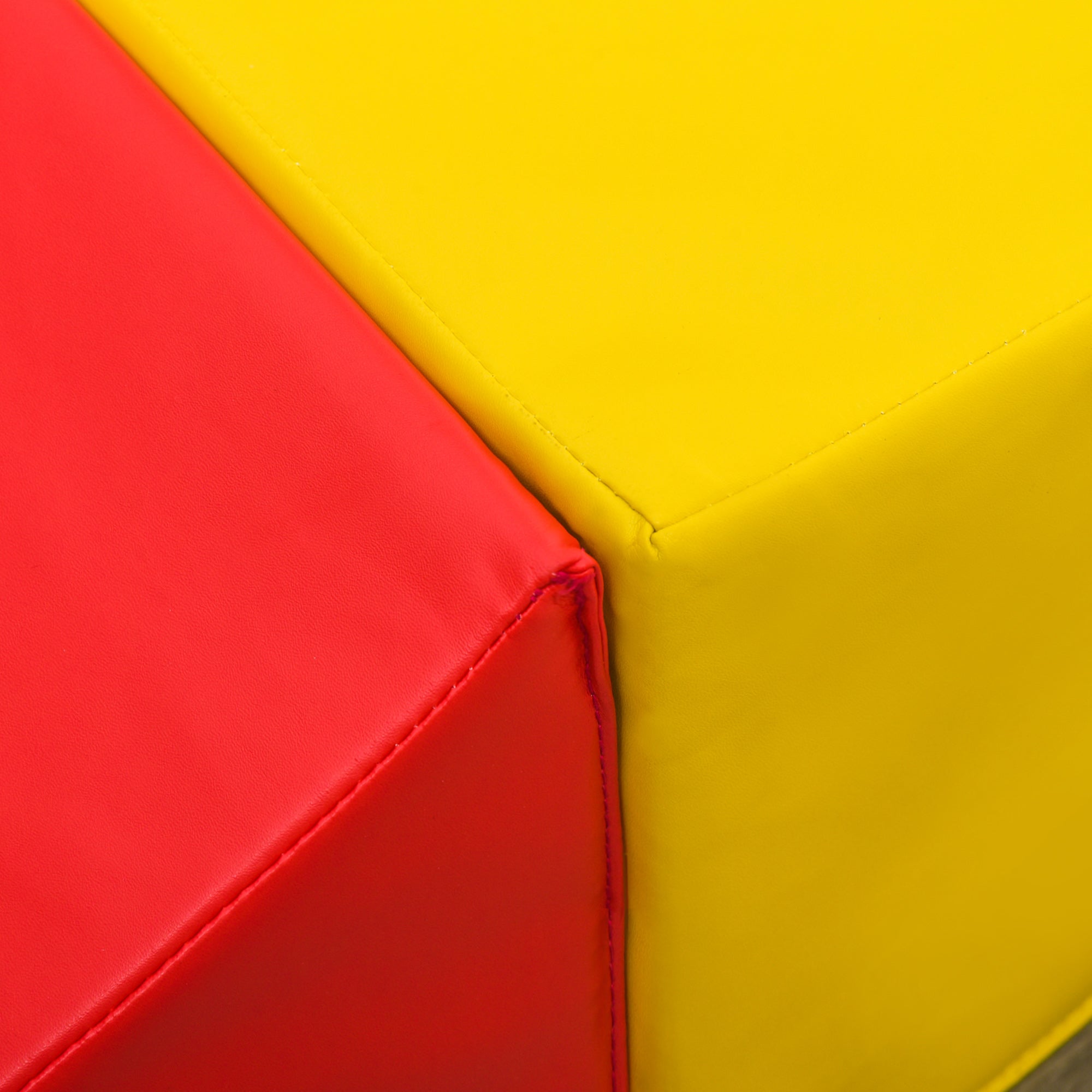 HOMCOM 4 TLG. Schaumstoff Bausteine Kinder Softbausteine klettern Bauklötze Weiche Riesenbausteine Bauspielzeug Grossbausteine Schaumstoffblöcke Spielbausteine für Baby & Kleinkinder Mehrfarbig
