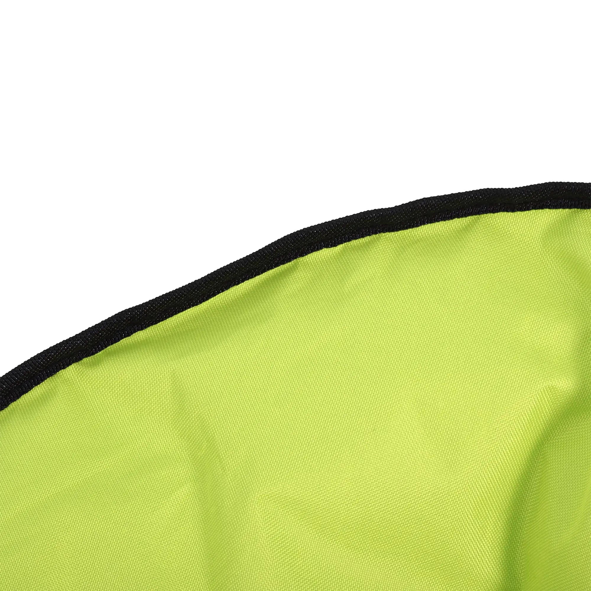 Outsunny Moonchair Klappstuhl Gelb, gepolstert, bis 120?kg belastbar