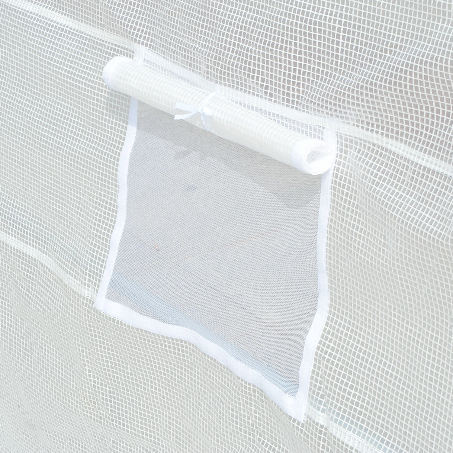 Outsunny Ersatzfolie für 6x3x2 m Gewächshaus, robust, reißfest, 12 Fenster, Tür, Grün