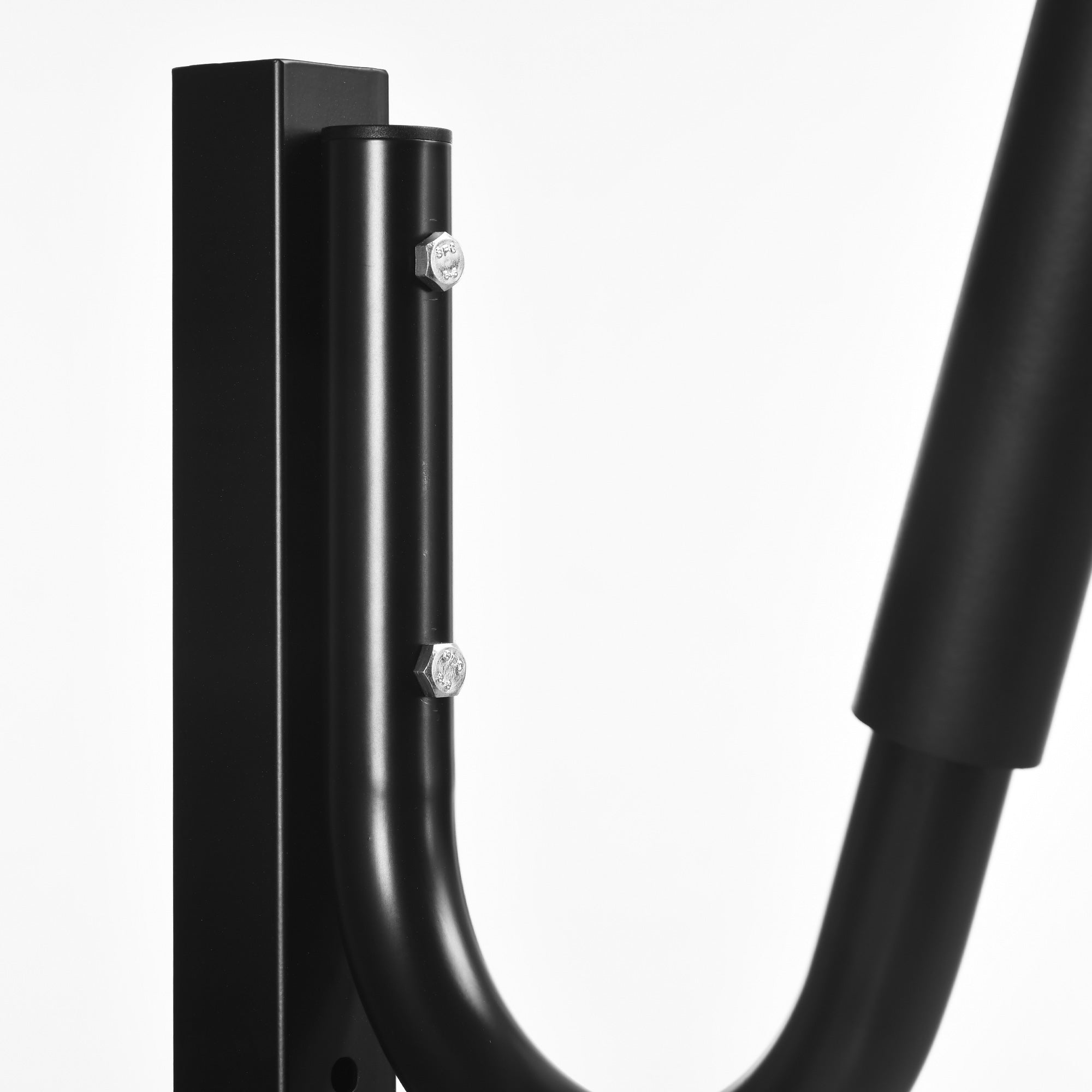 SPORTNOW Halterung für 2 Kajaks, Surfboards, Stand-Up-Paddles, Metallrahmen, breitenverstellbar 144-180 cm