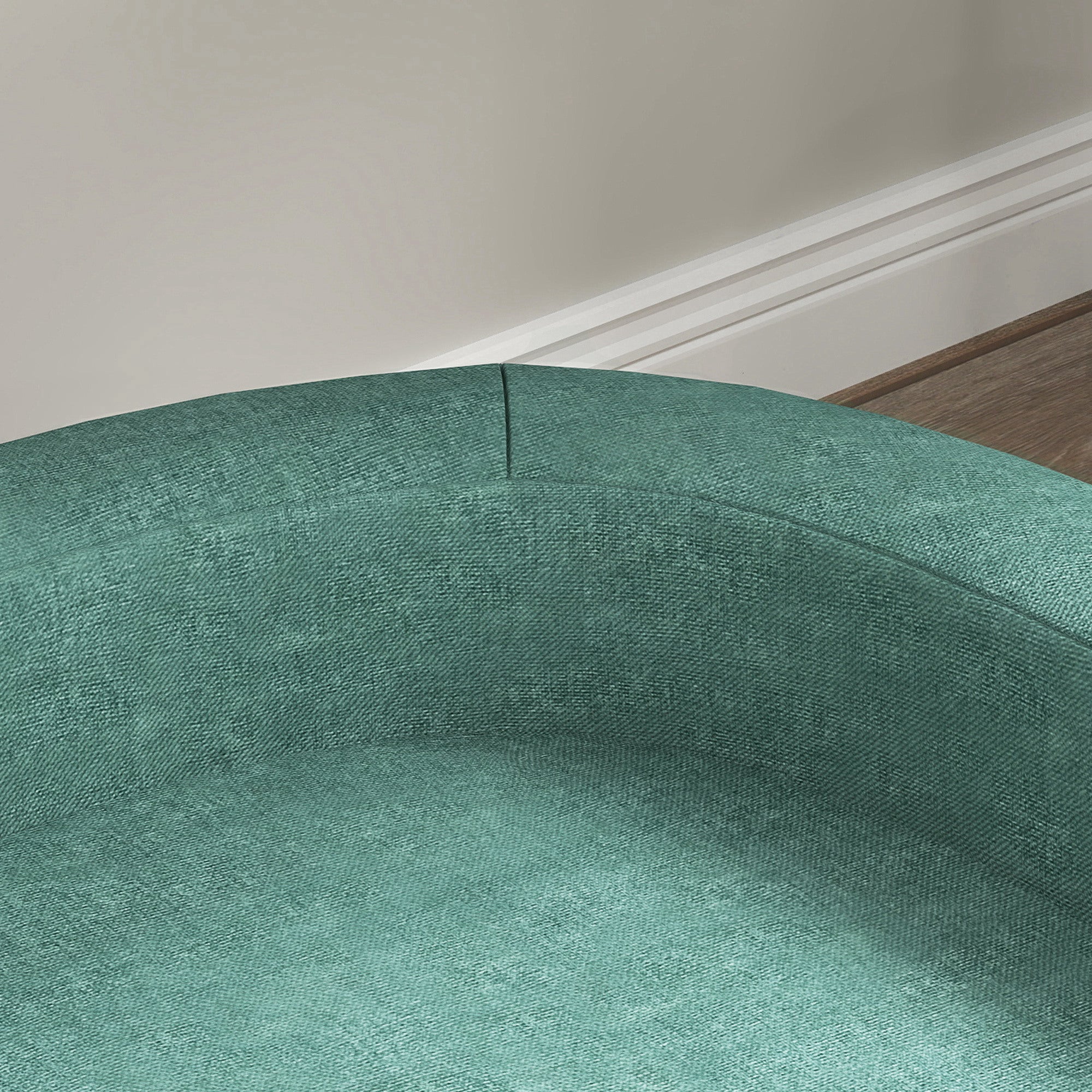 PawHut Hundebett Hundesofa Haustiersofa, Eukolyptusholz, 98 x 67 x 25 cm, Grün