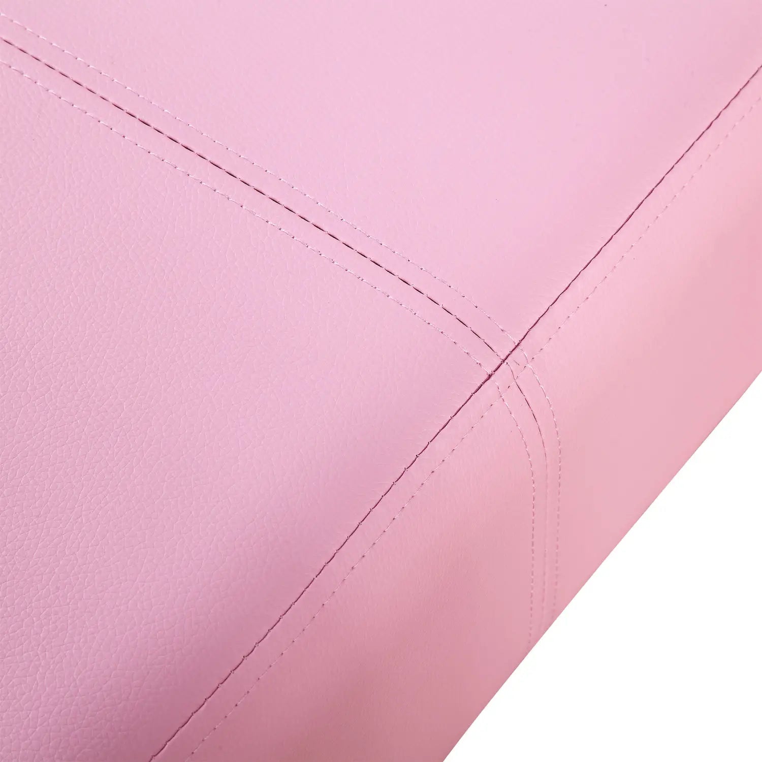 HOMCOM Kindersessel mit Hocker 2-teiliges Set Rosa