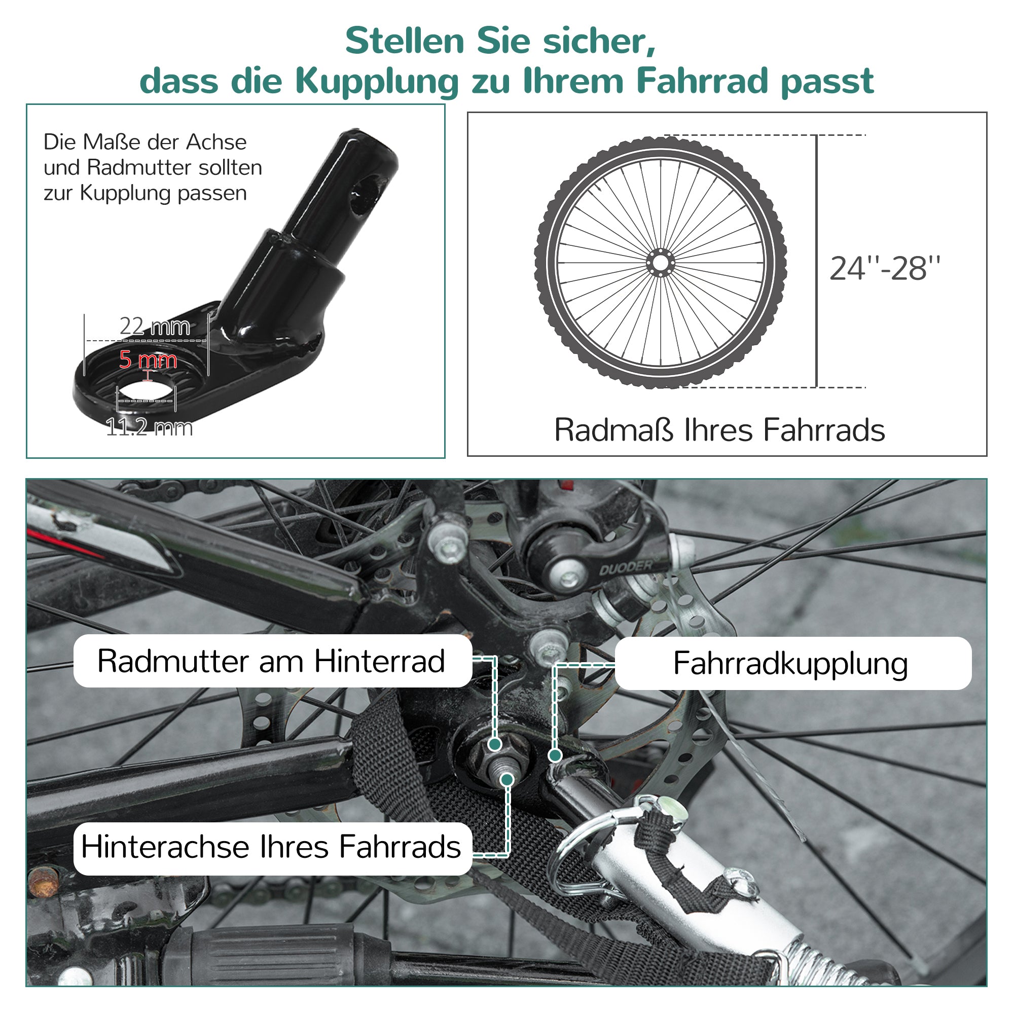 HOMCOM Lastenanhänger Bollerwagen 130 x 64 x 103 cm Stahl Schwarz+Gelb