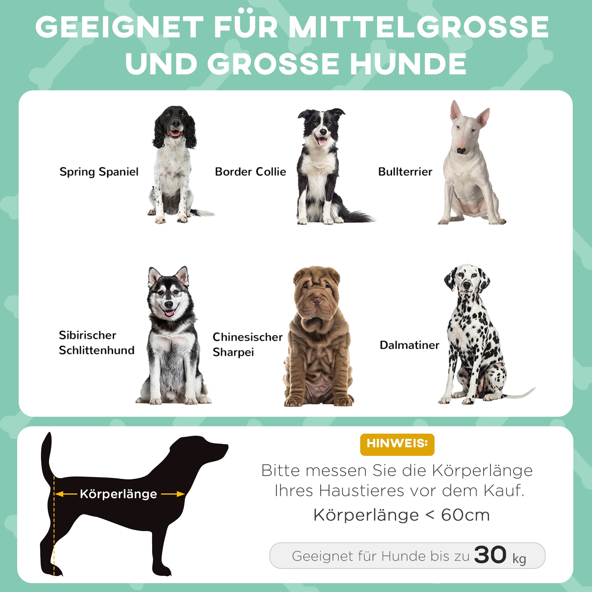 PawHut Hundebett mit Dach, atmungsaktiv, wasserabweisend, bis 30 kg, 91 x 76 x 89 cm, Hellgrau